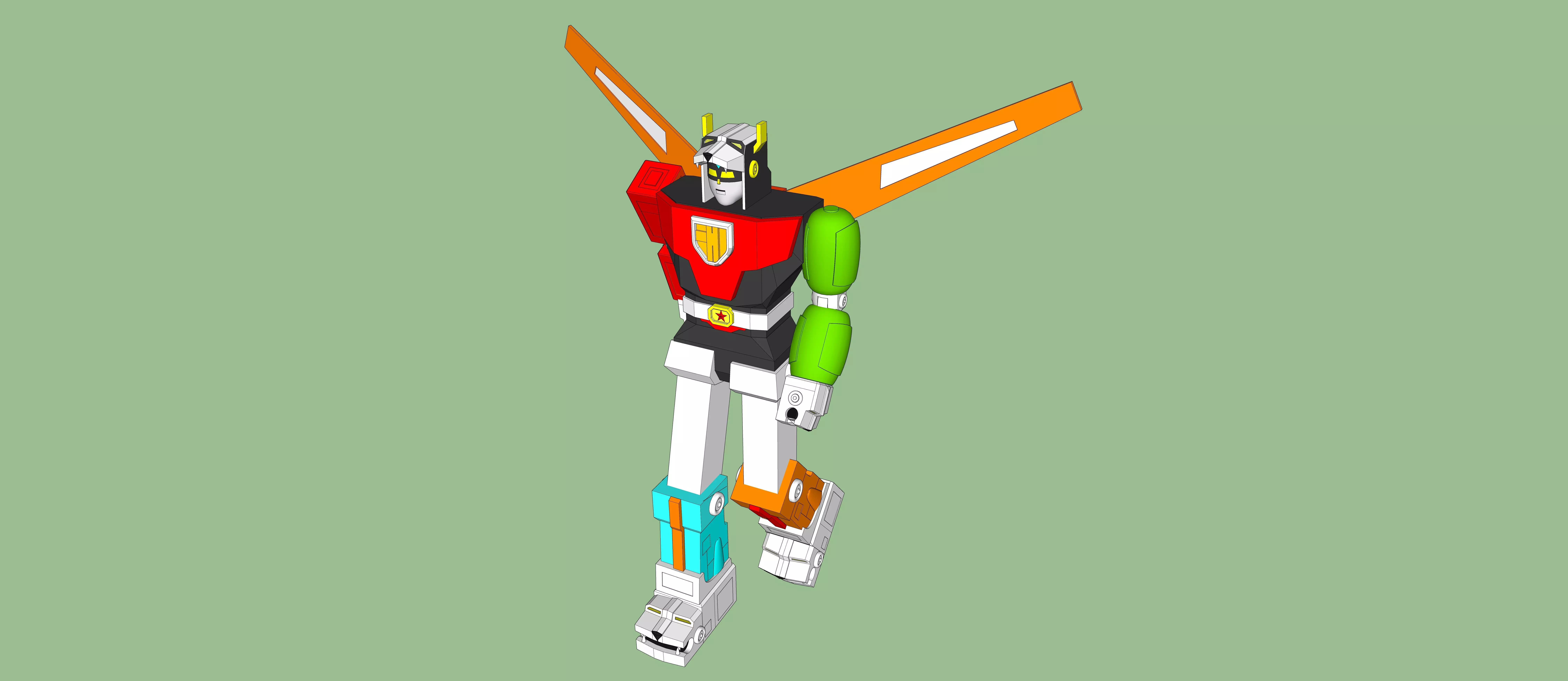 RO BOT HESMAN 3D model_0