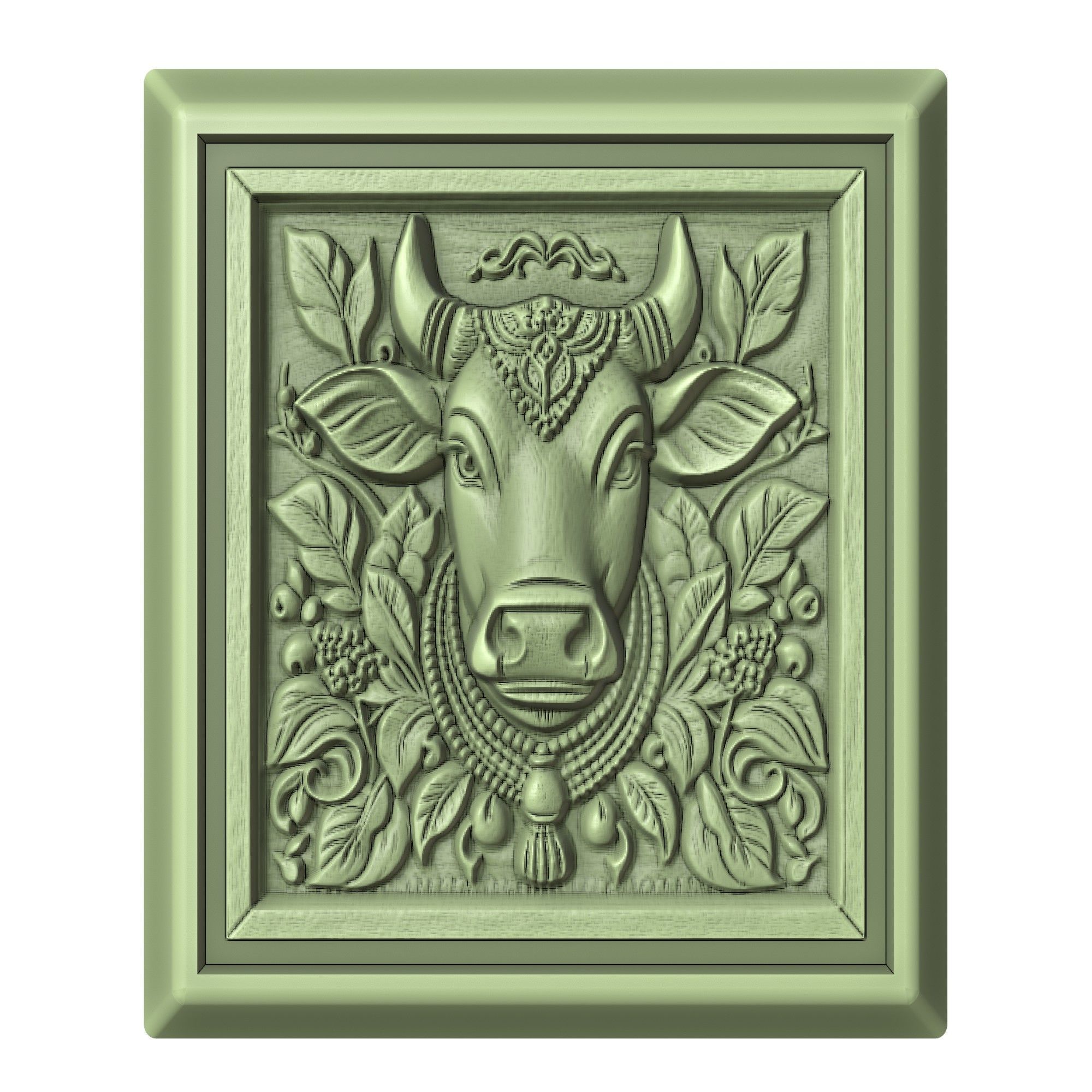Cow Animal 3D print model_2