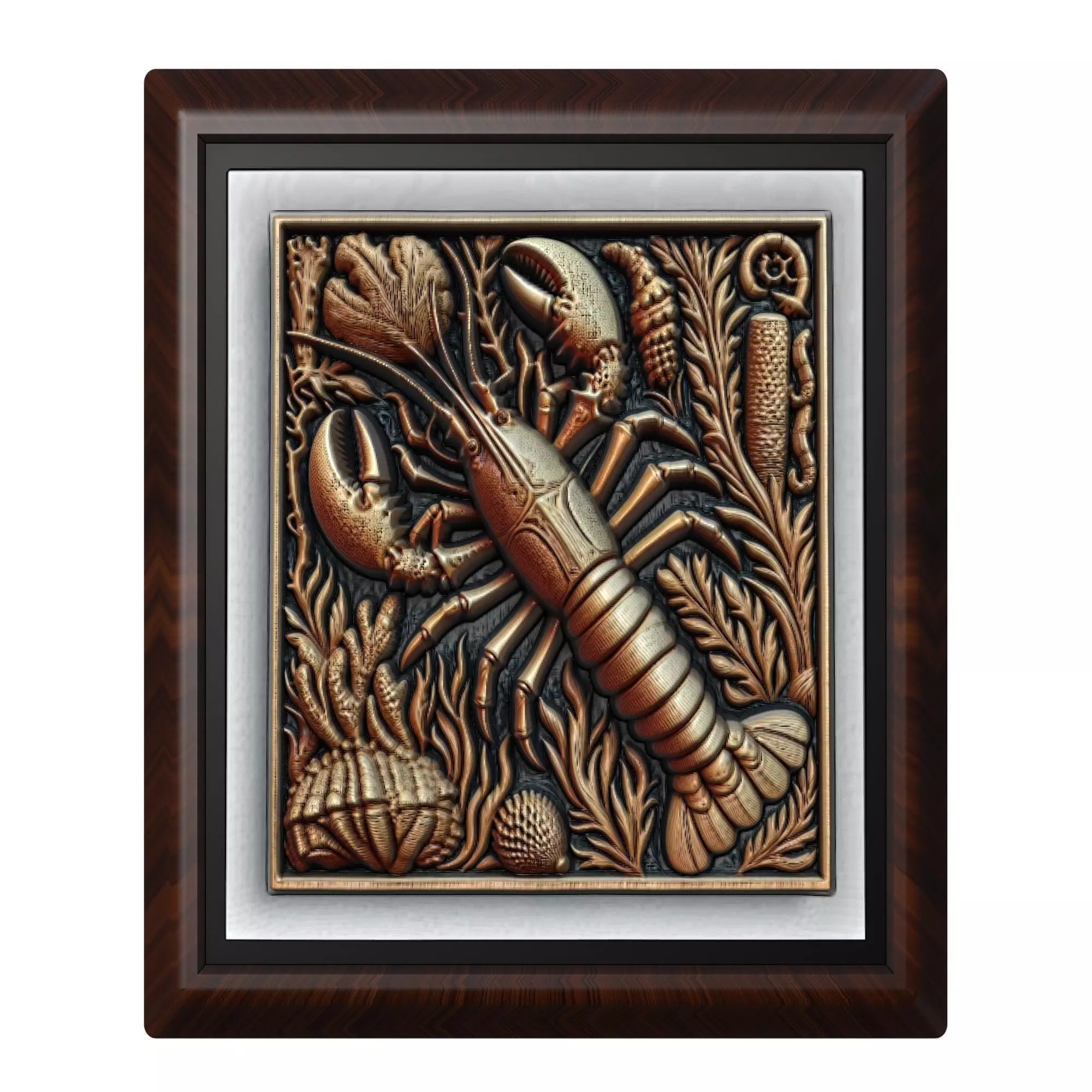 Lobster Animal 3D print model_0