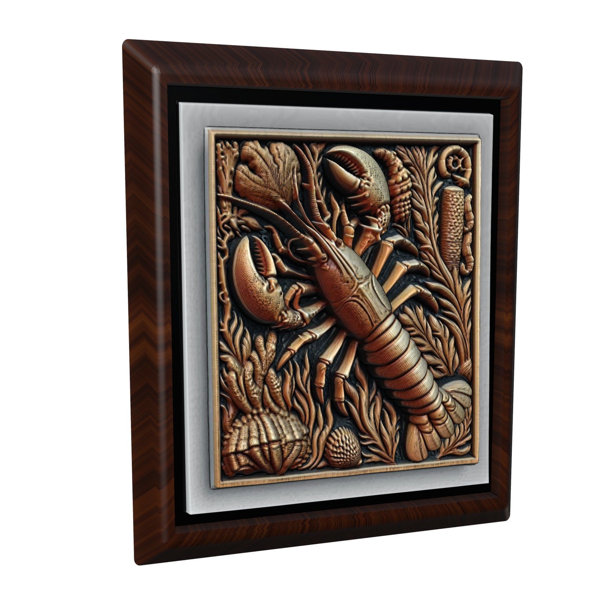 Lobster Animal 3D print model_1