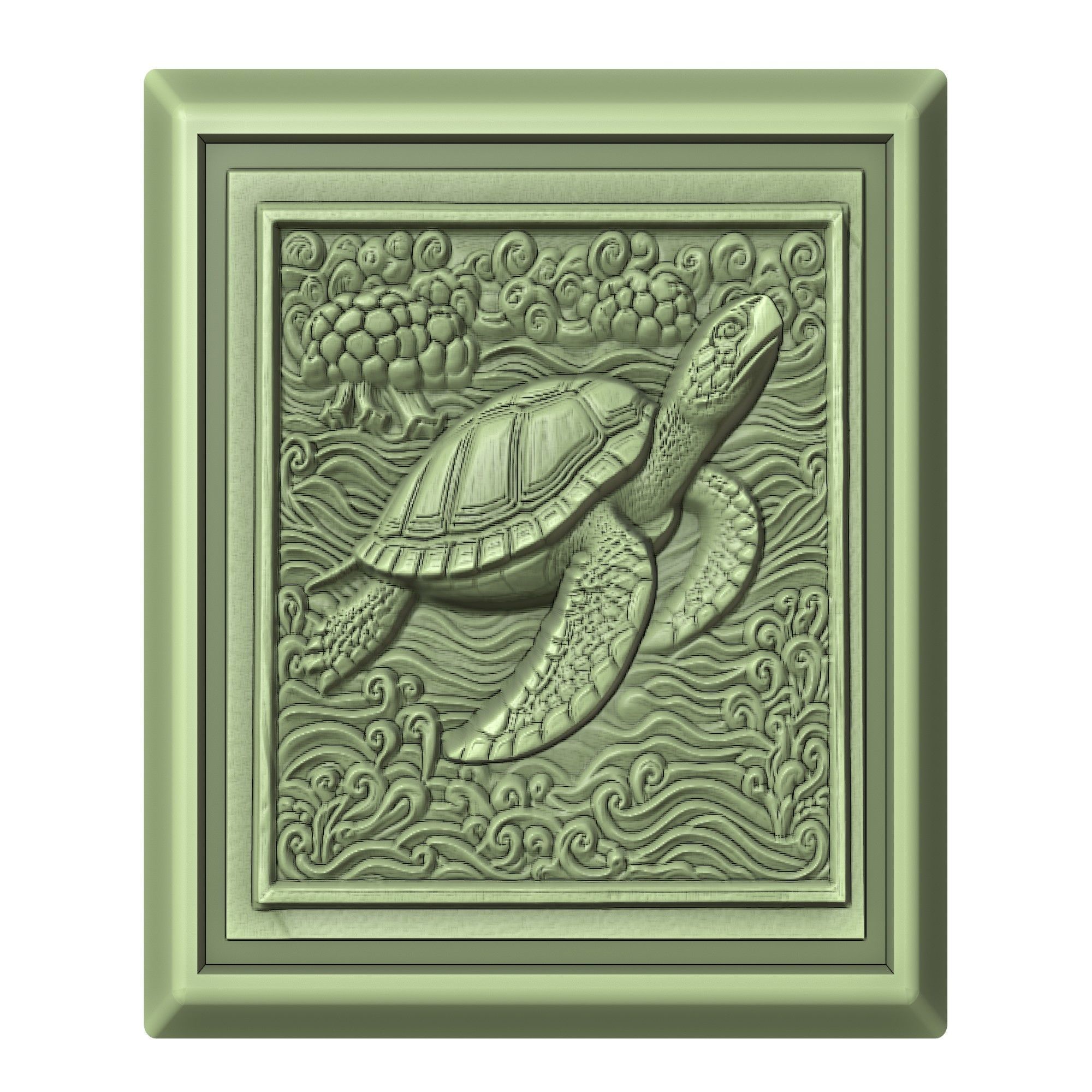 Turtle Animal 3D print model_2