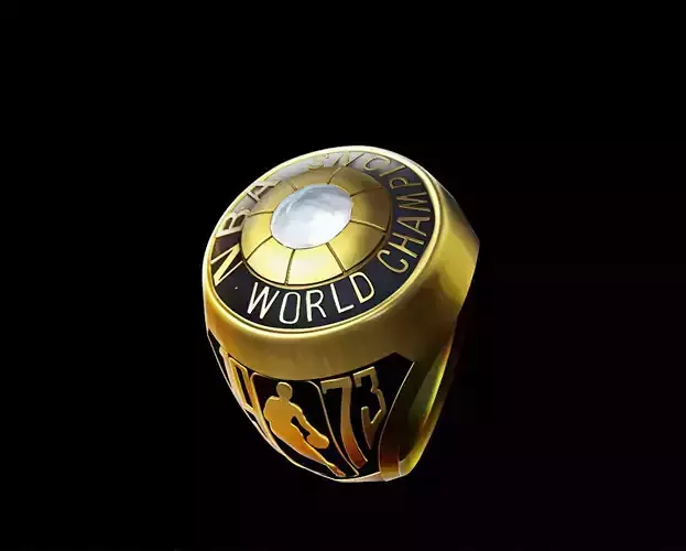 Uncut gems Howard Ratner ring 3D print model