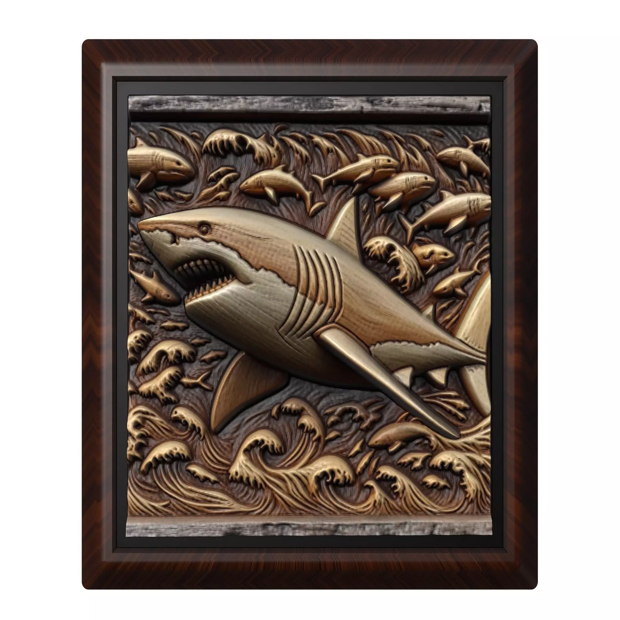 Shark Animal 3D print model_0