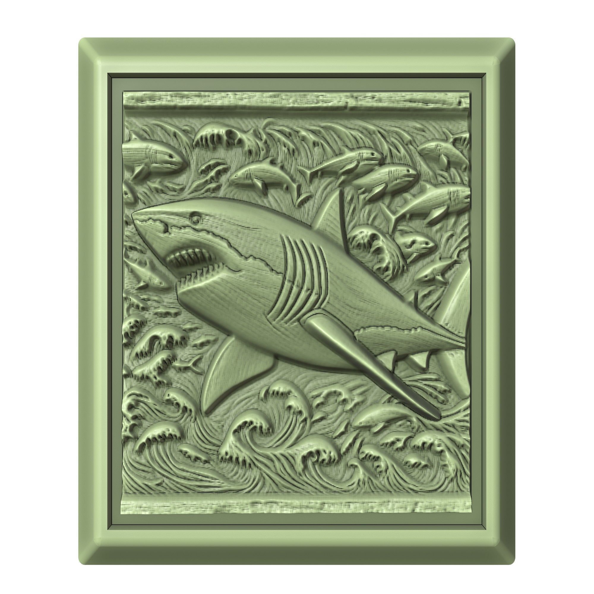 Shark Animal 3D print model_2