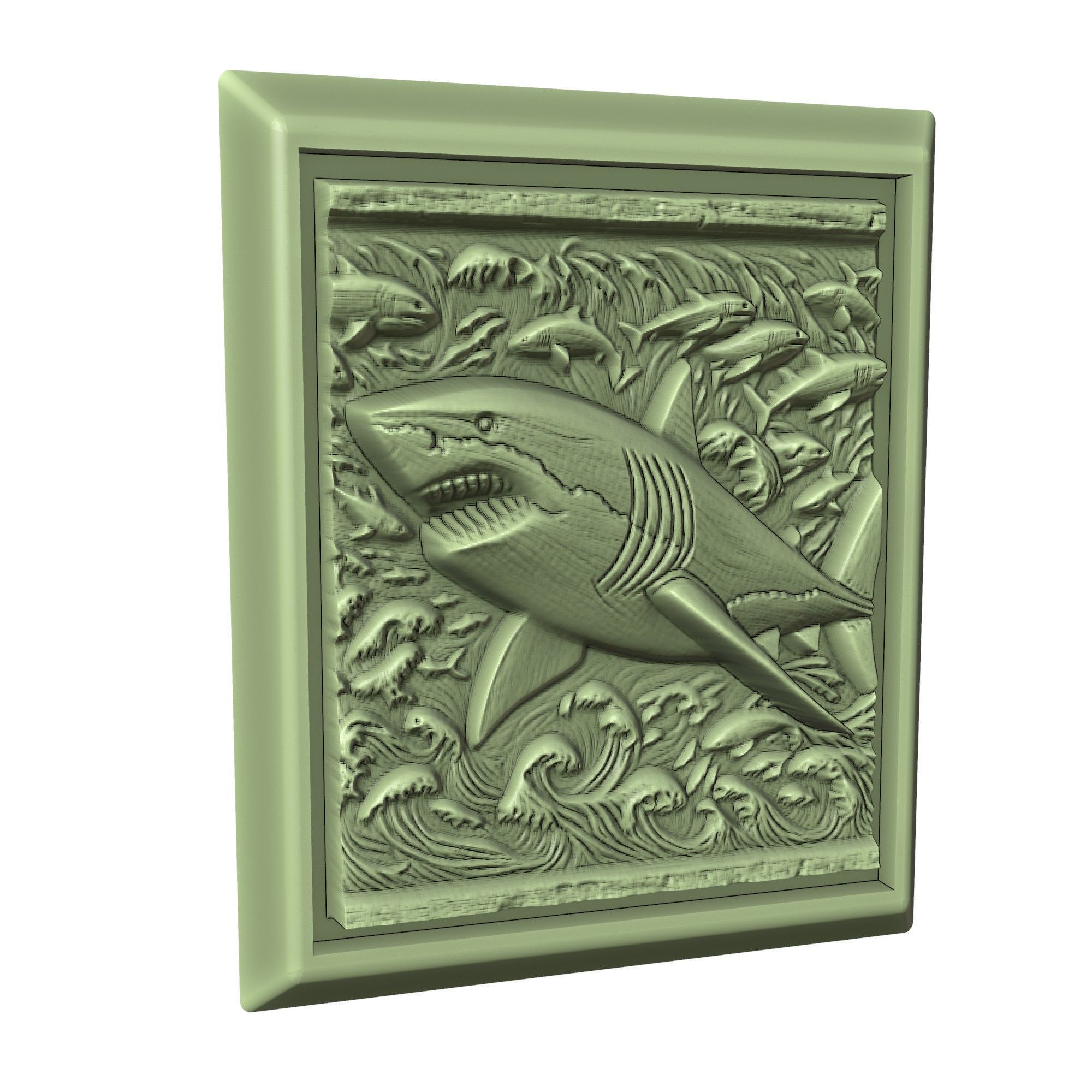 Shark Animal 3D print model_3