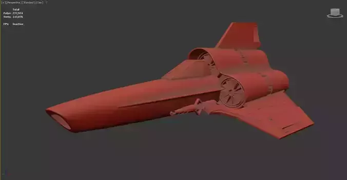 3D model of a spacecraft or futuristic 3D model 3D model of a spacecraft or futuristic 3D model