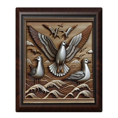 Seagull Animal 3D print model