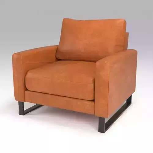 Leather armchair 001