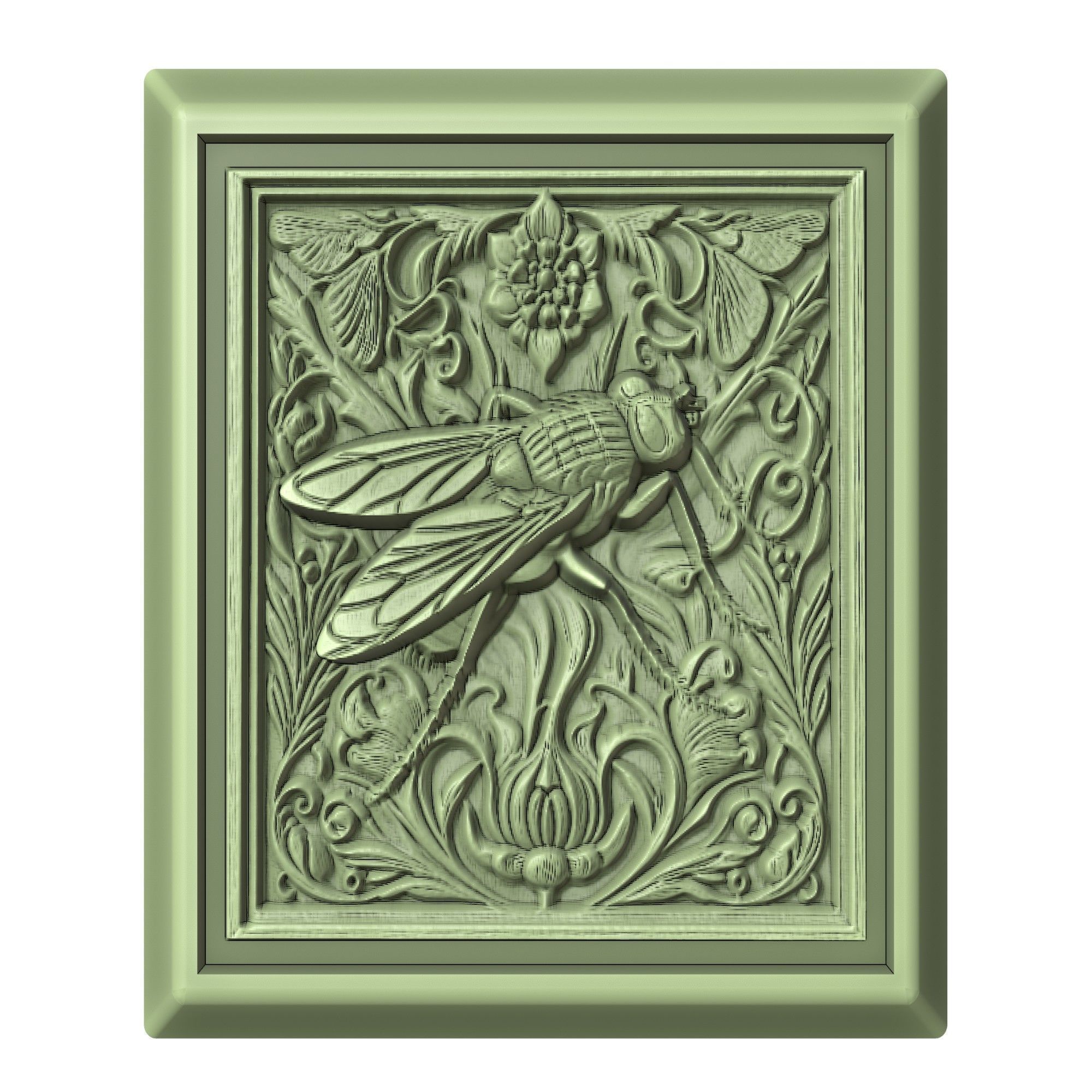 Fly Animal 3D print model_2