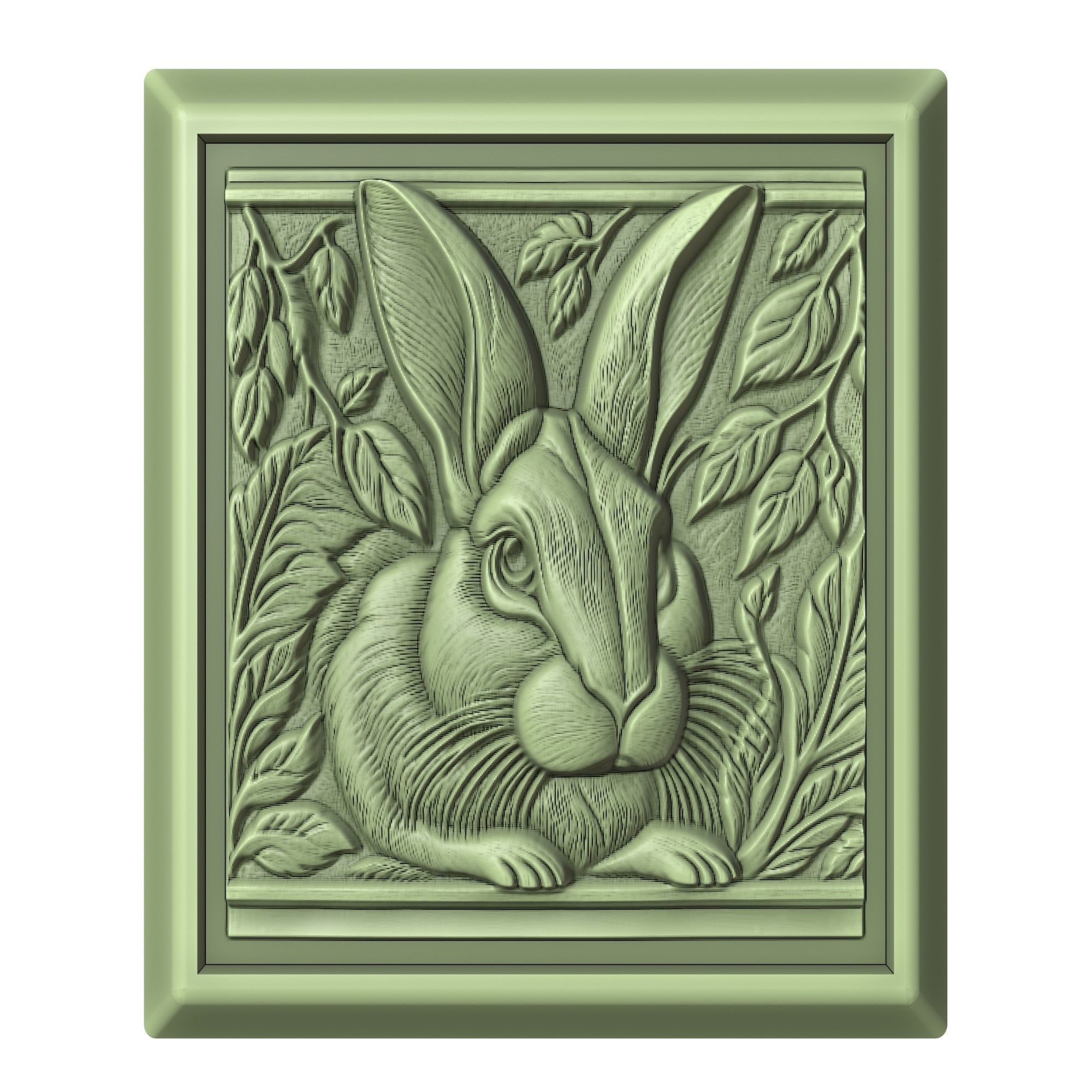 Rabbit Animal 3D print model_2