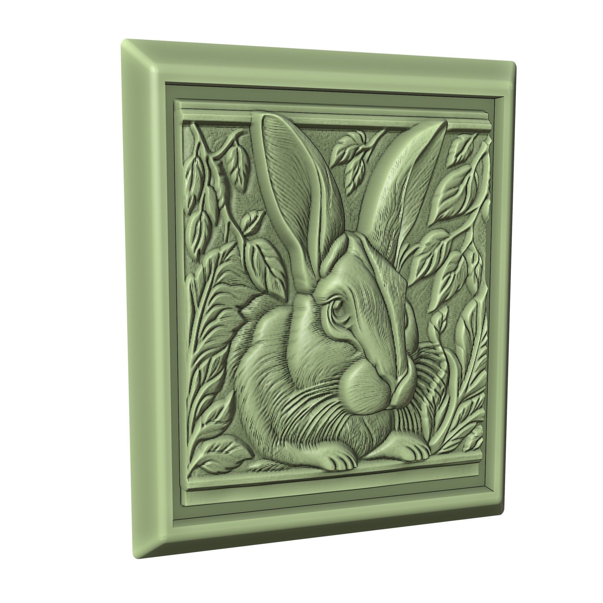 Rabbit Animal 3D print model_3