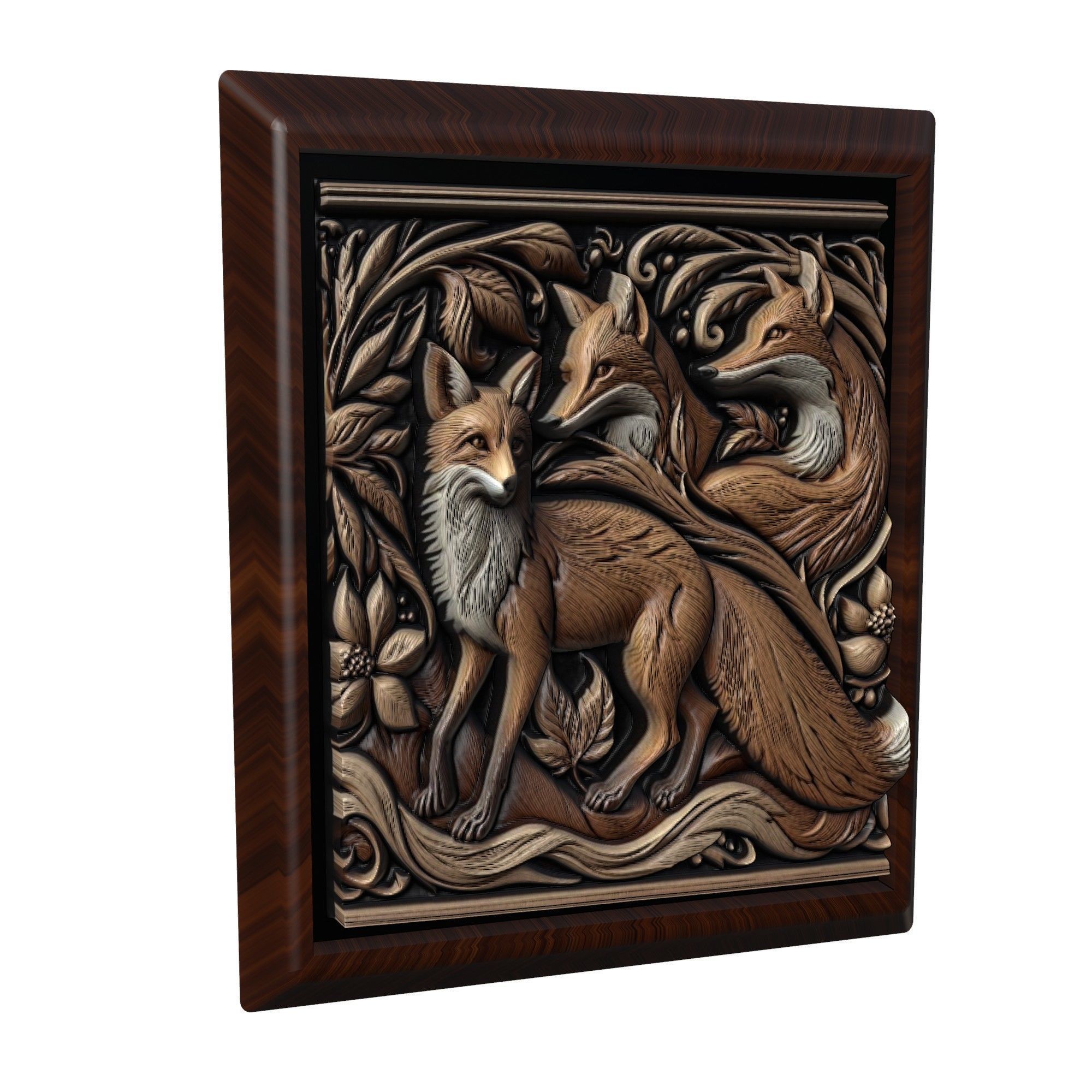 Fox Animal 3D print model_1