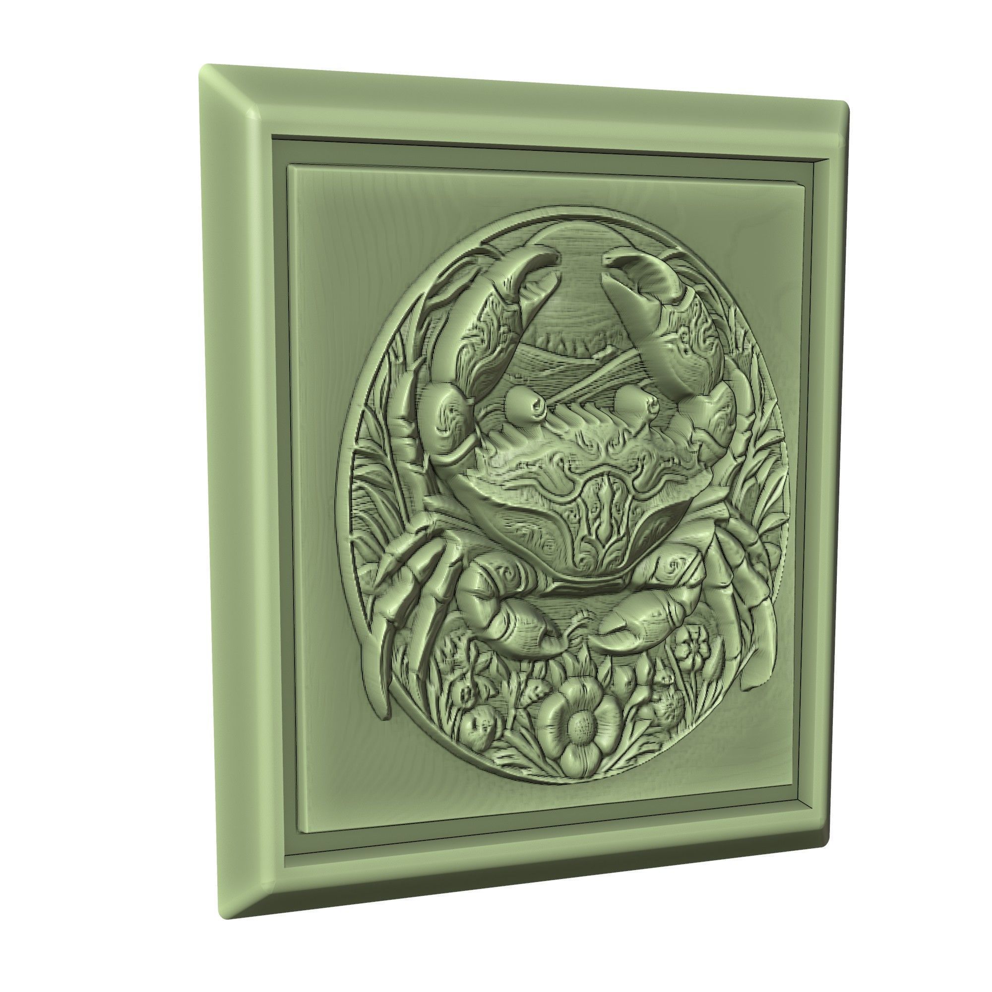 Crab Animal 3D print model_3