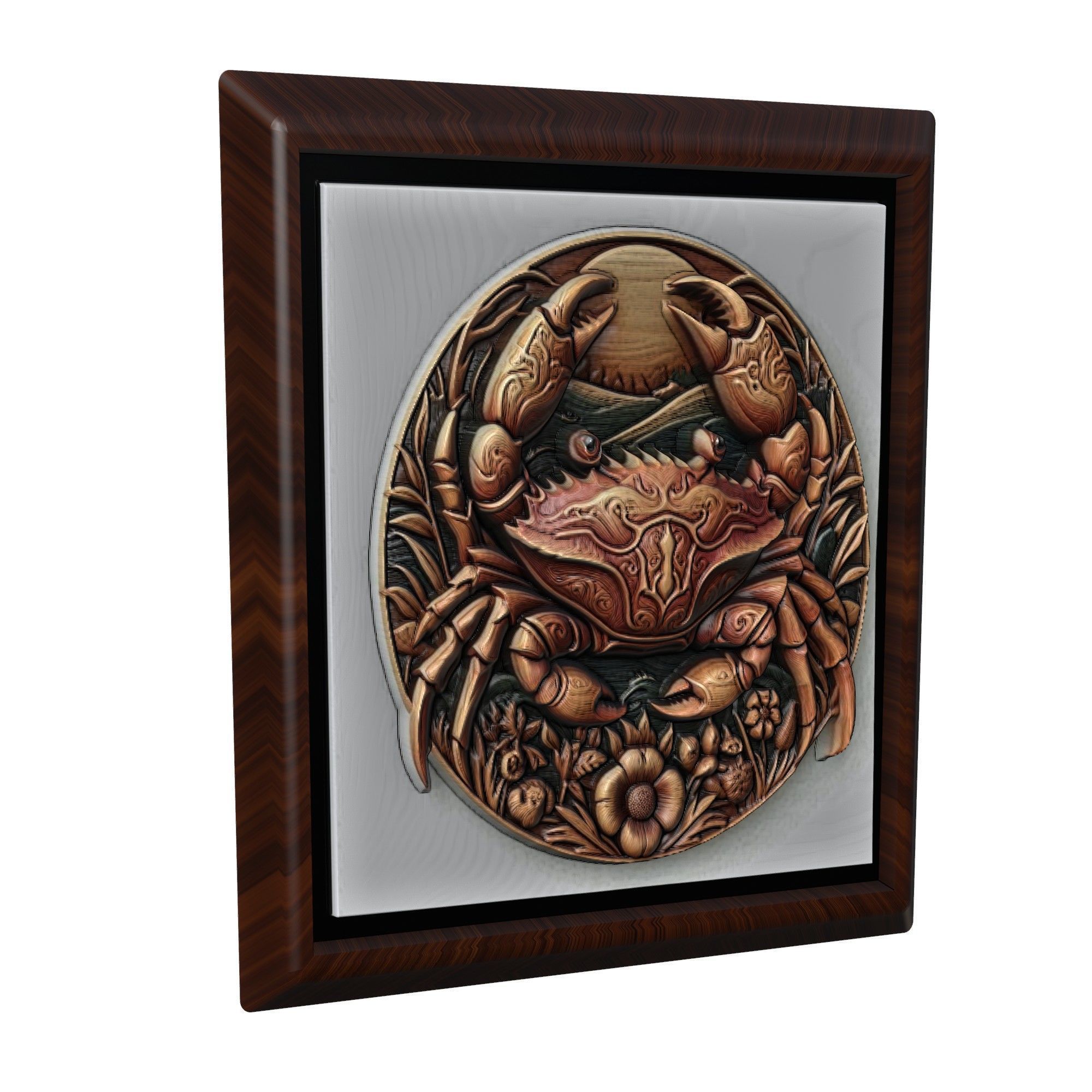 Crab Animal 3D print model_1