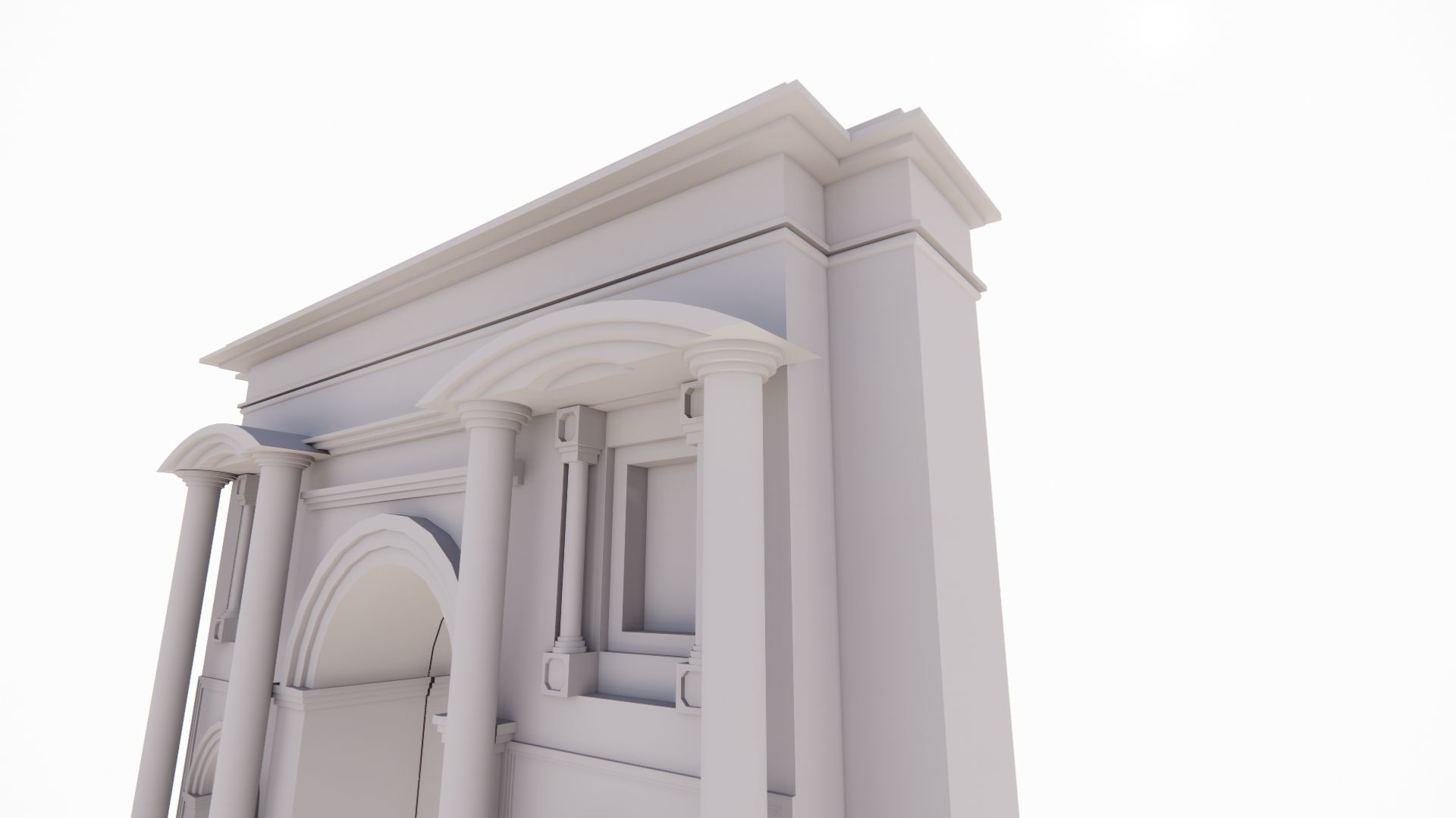 Arcade arches and columns - arches and columns - arches 3D model_11