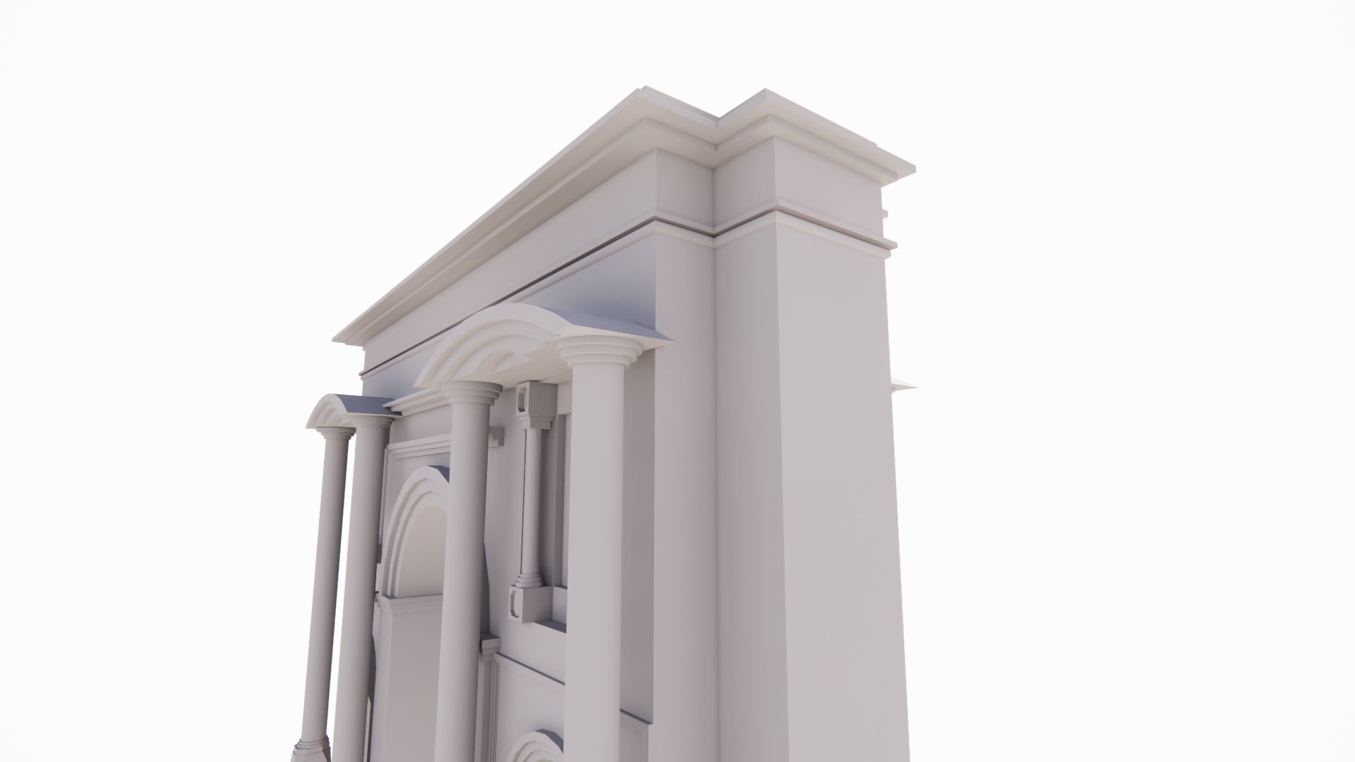 Arcade arches and columns - arches and columns - arches 3D model_10