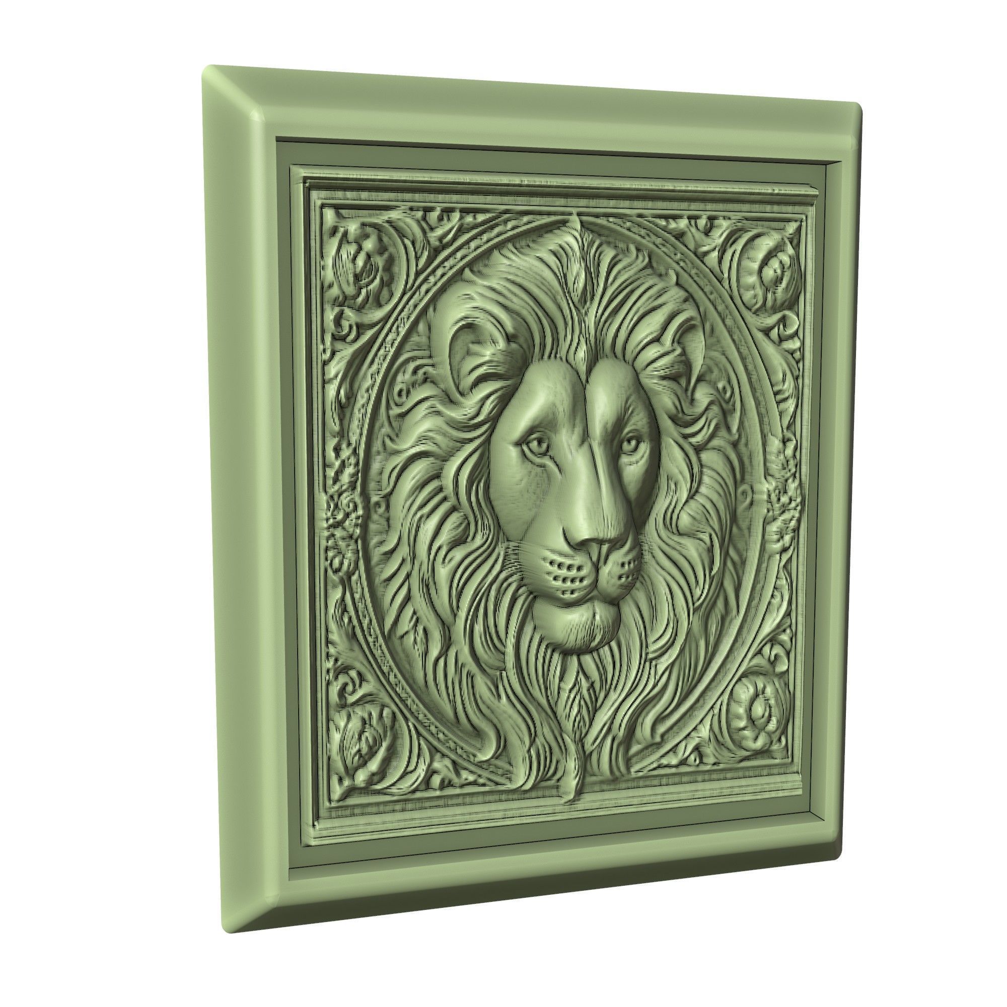 Lion Animal 3D print model_3