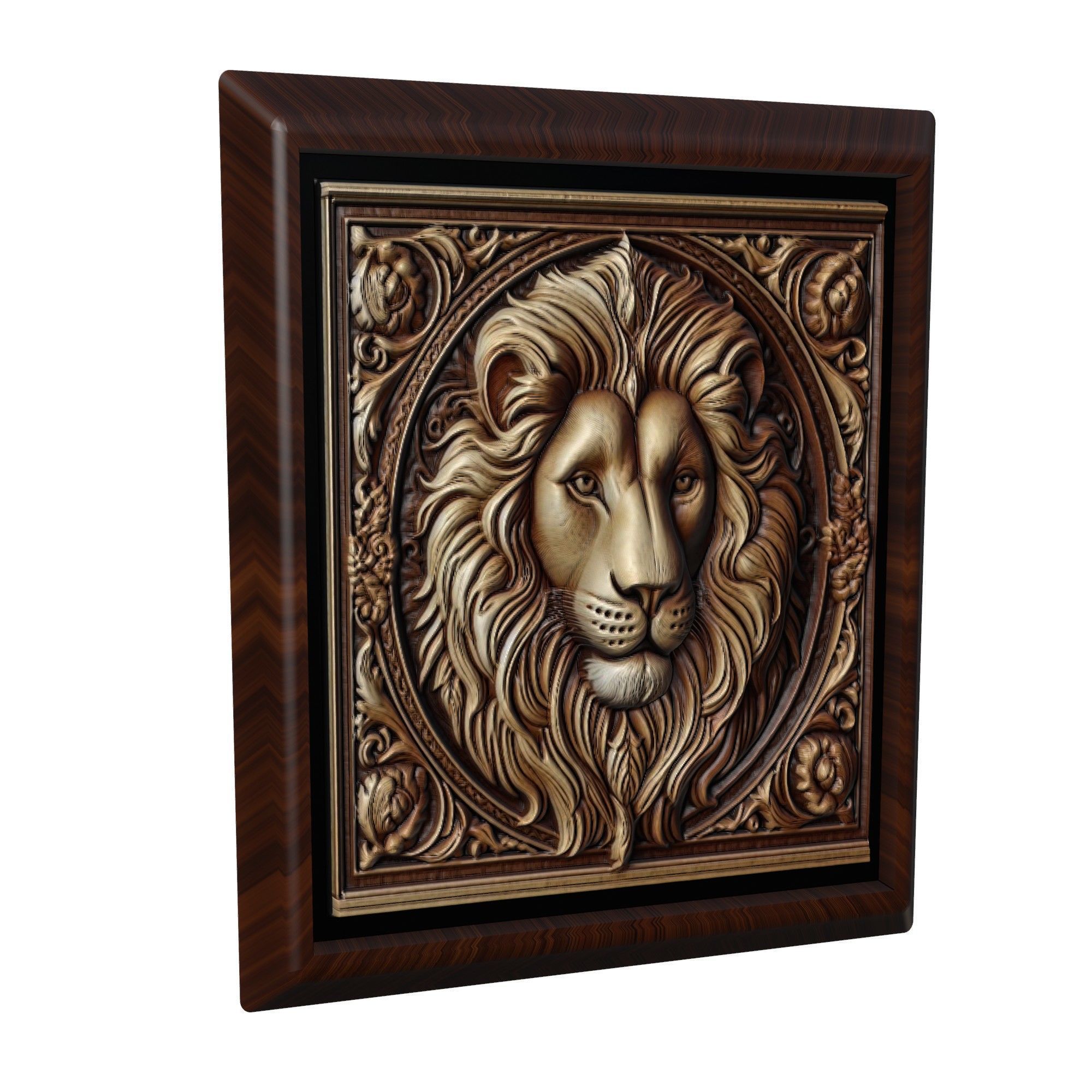 Lion Animal 3D print model_1