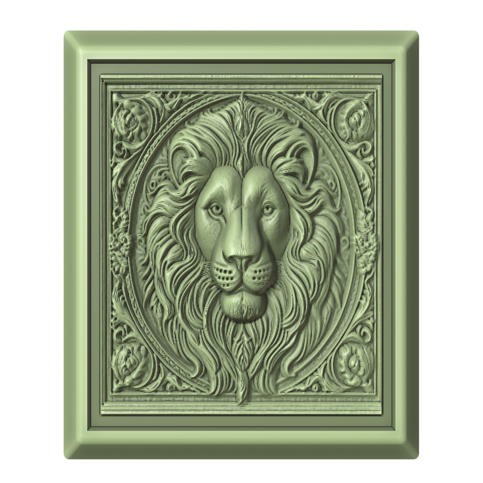 Lion Animal 3D print model_2