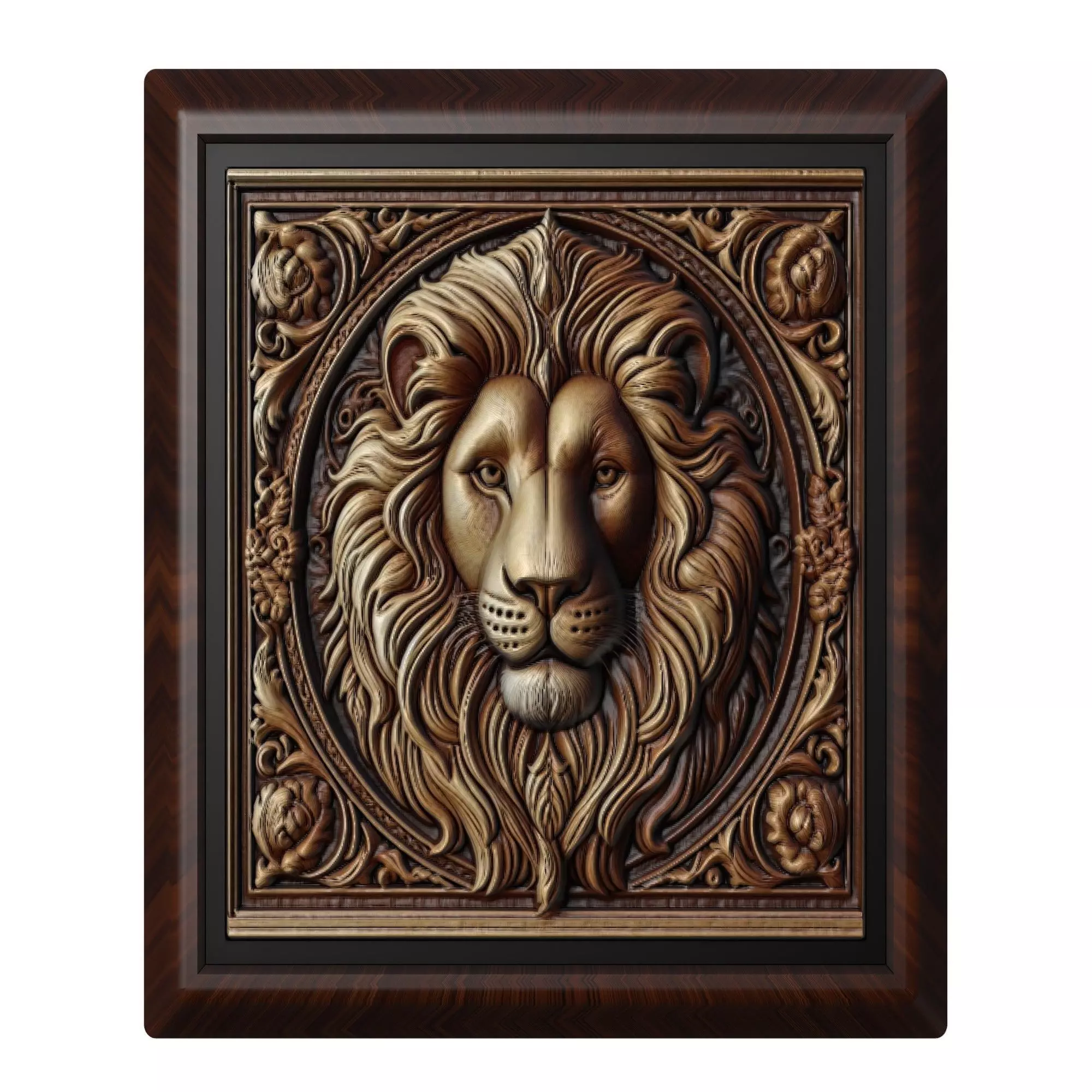 Lion Animal 3D print model_0