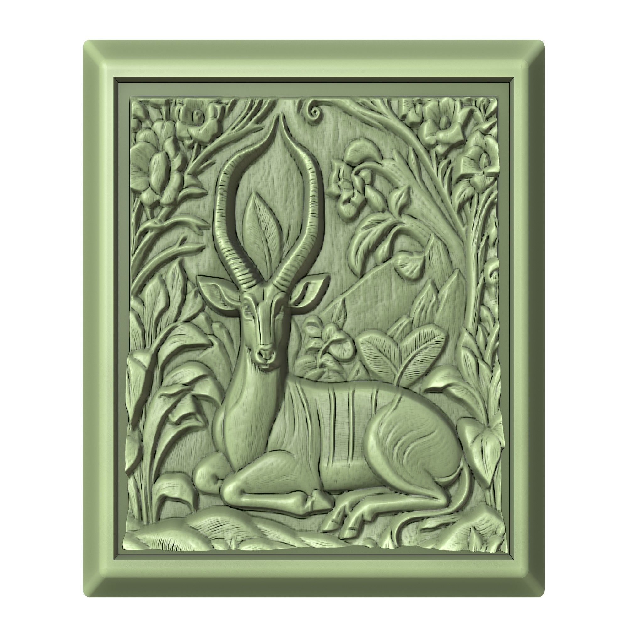 Antelope Animal 3D print model_2