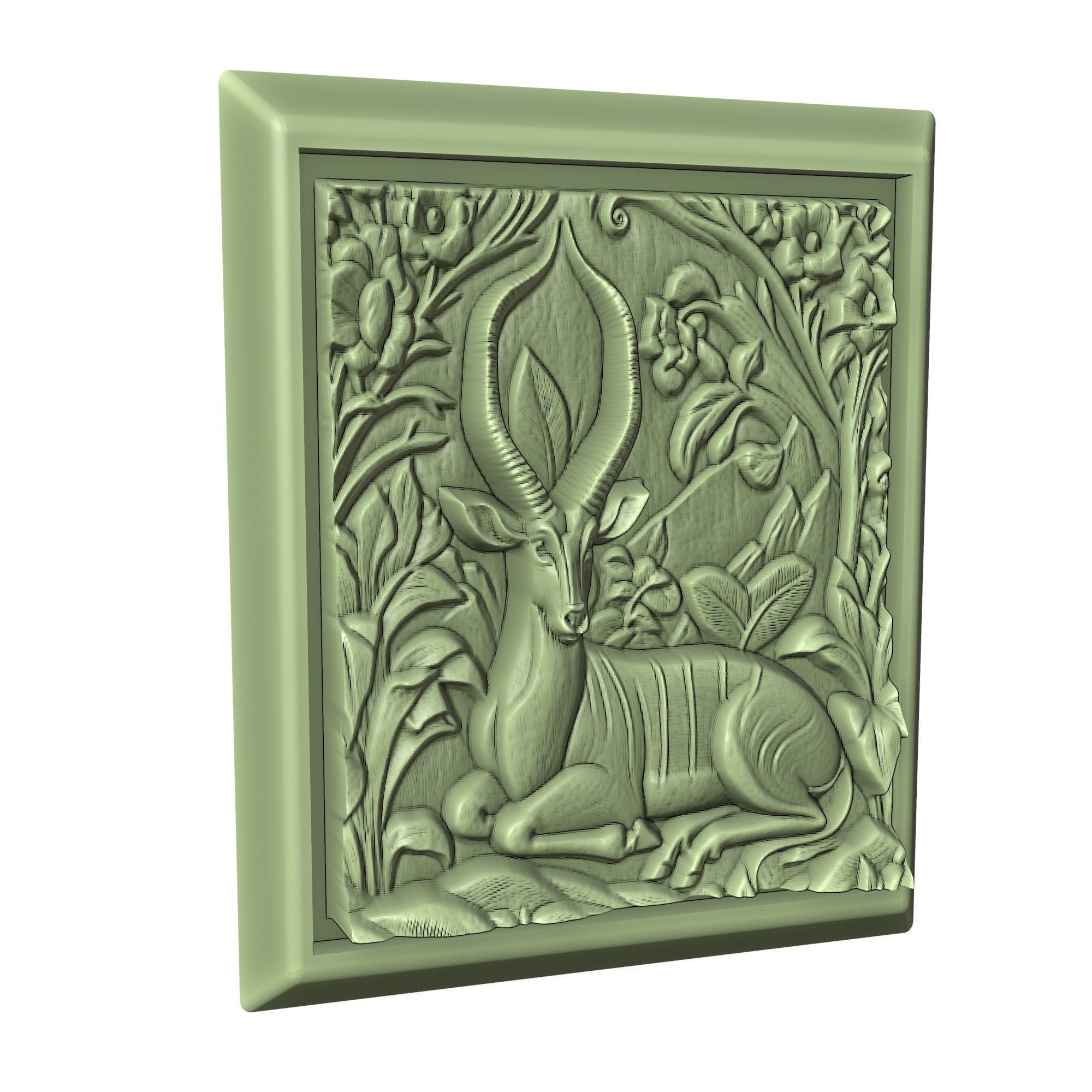 Antelope Animal 3D print model_3