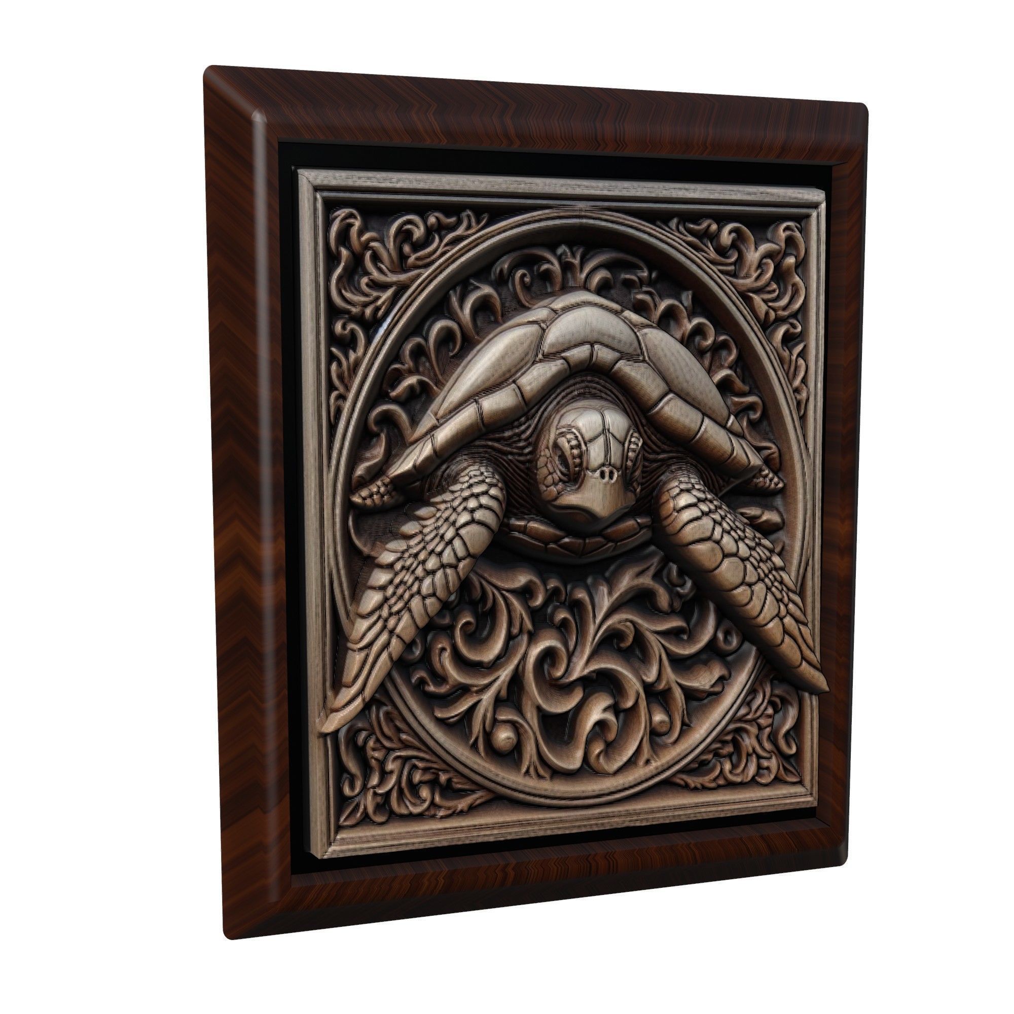 Sea Turtle Animal 3D print model_1