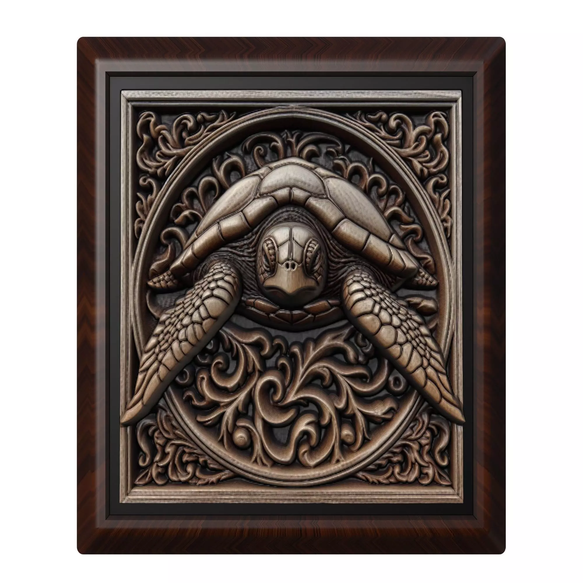 Sea Turtle Animal 3D print model_0