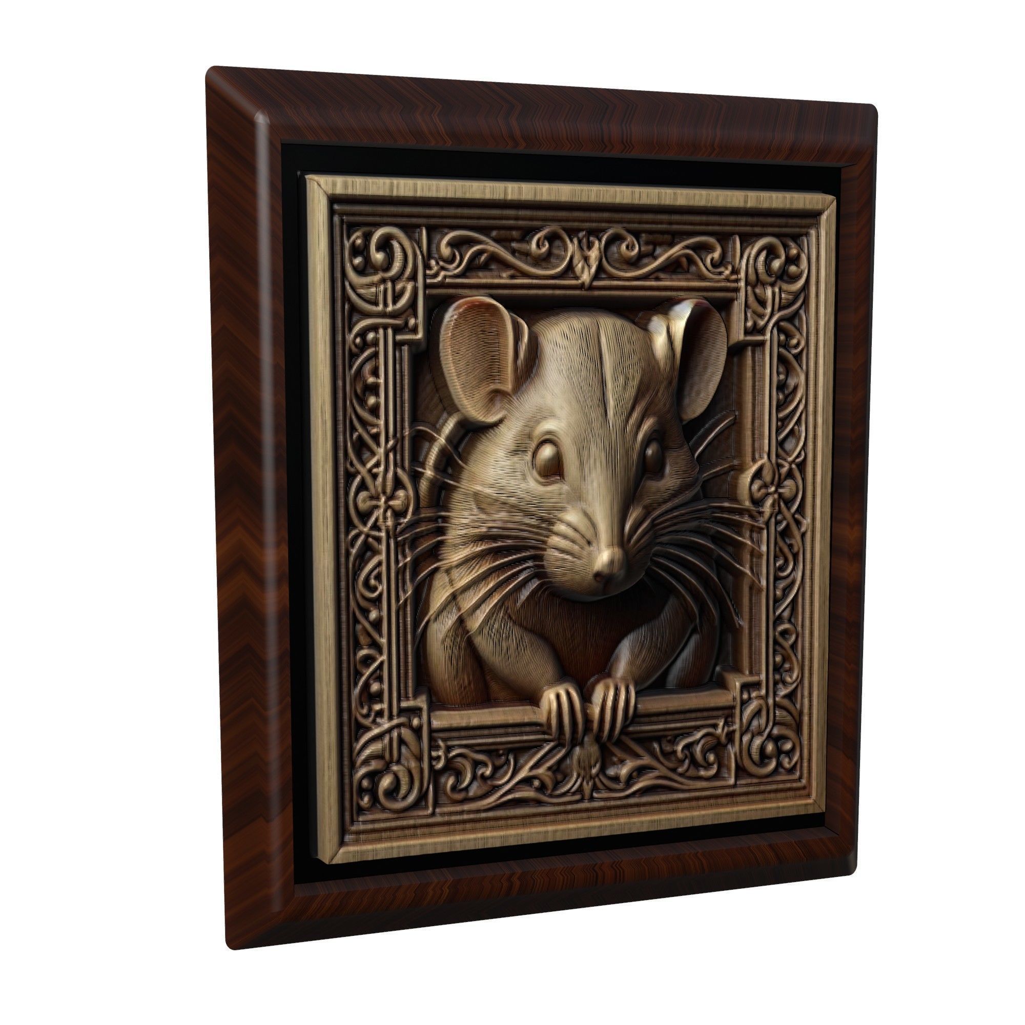 Rat Animal 3D print model_1