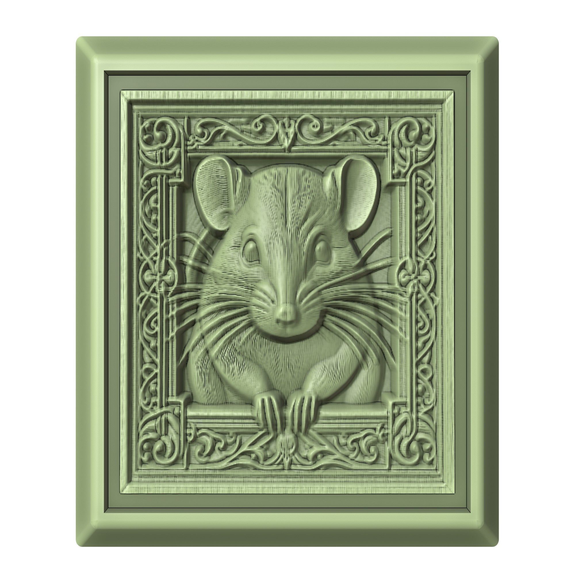 Rat Animal 3D print model_2