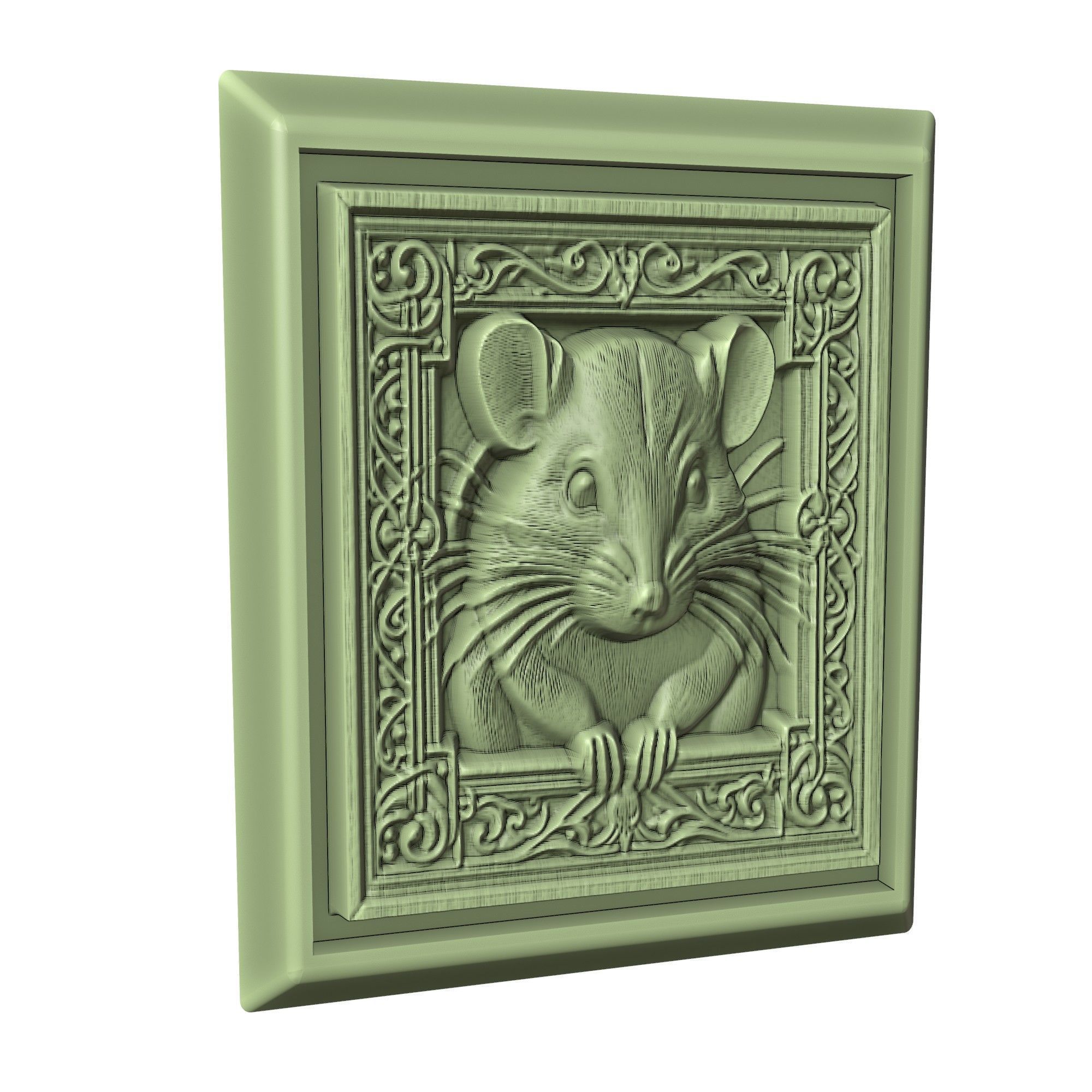 Rat Animal 3D print model_3
