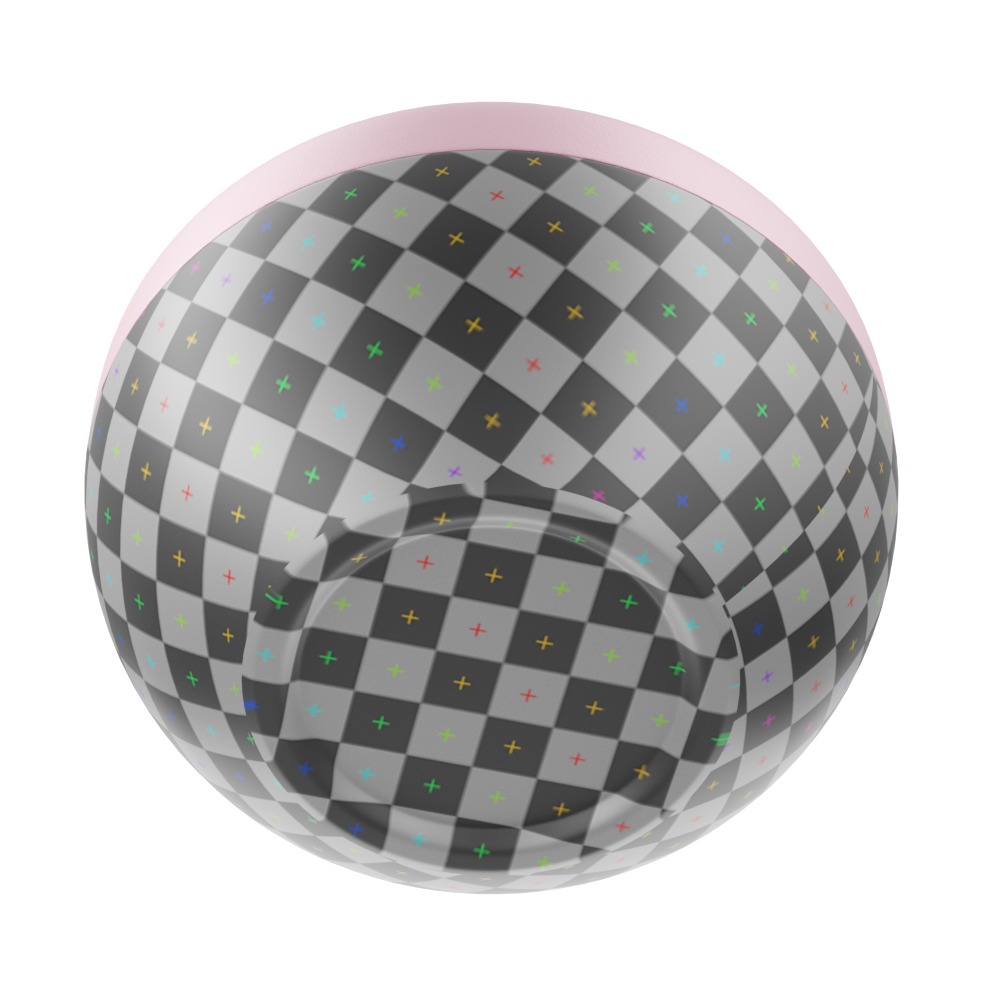 Cosmetic Jar with Box and Cream Low-poly 3D model_9