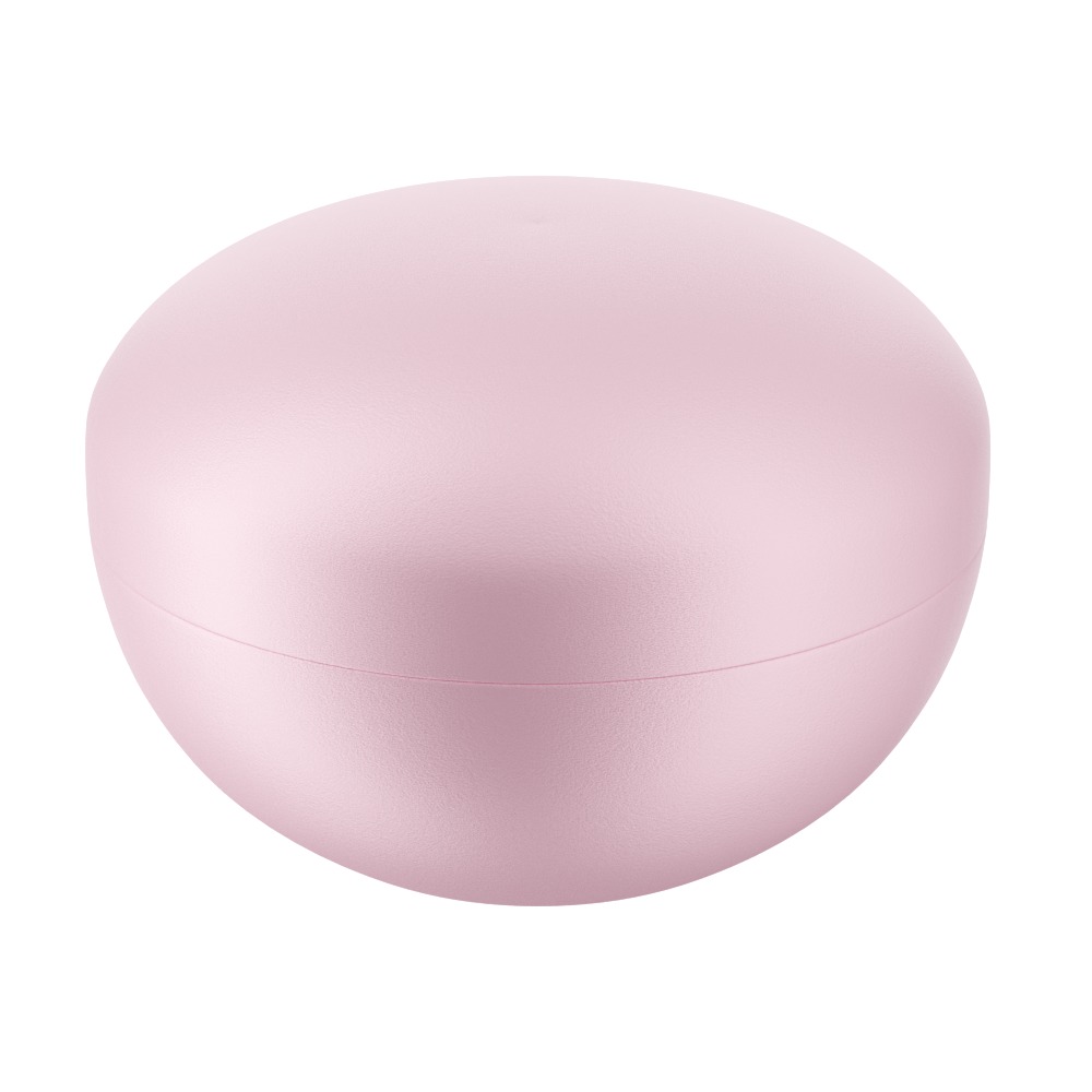 Cosmetic Jar with Box and Cream Low-poly 3D model_4