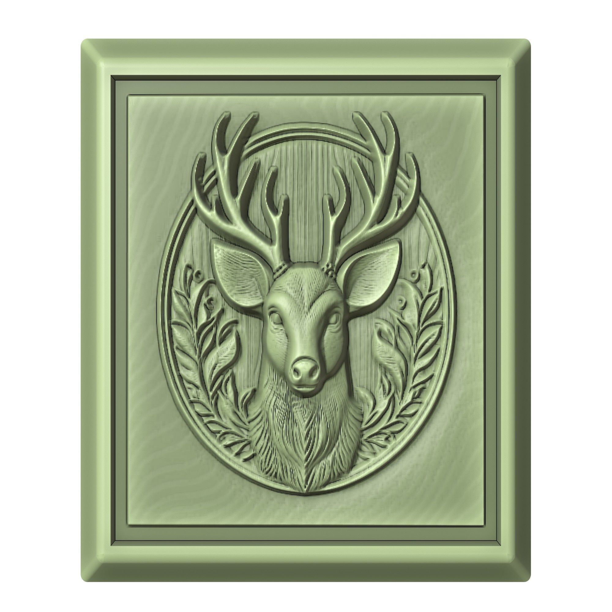 Deer Animal 3D print model_2