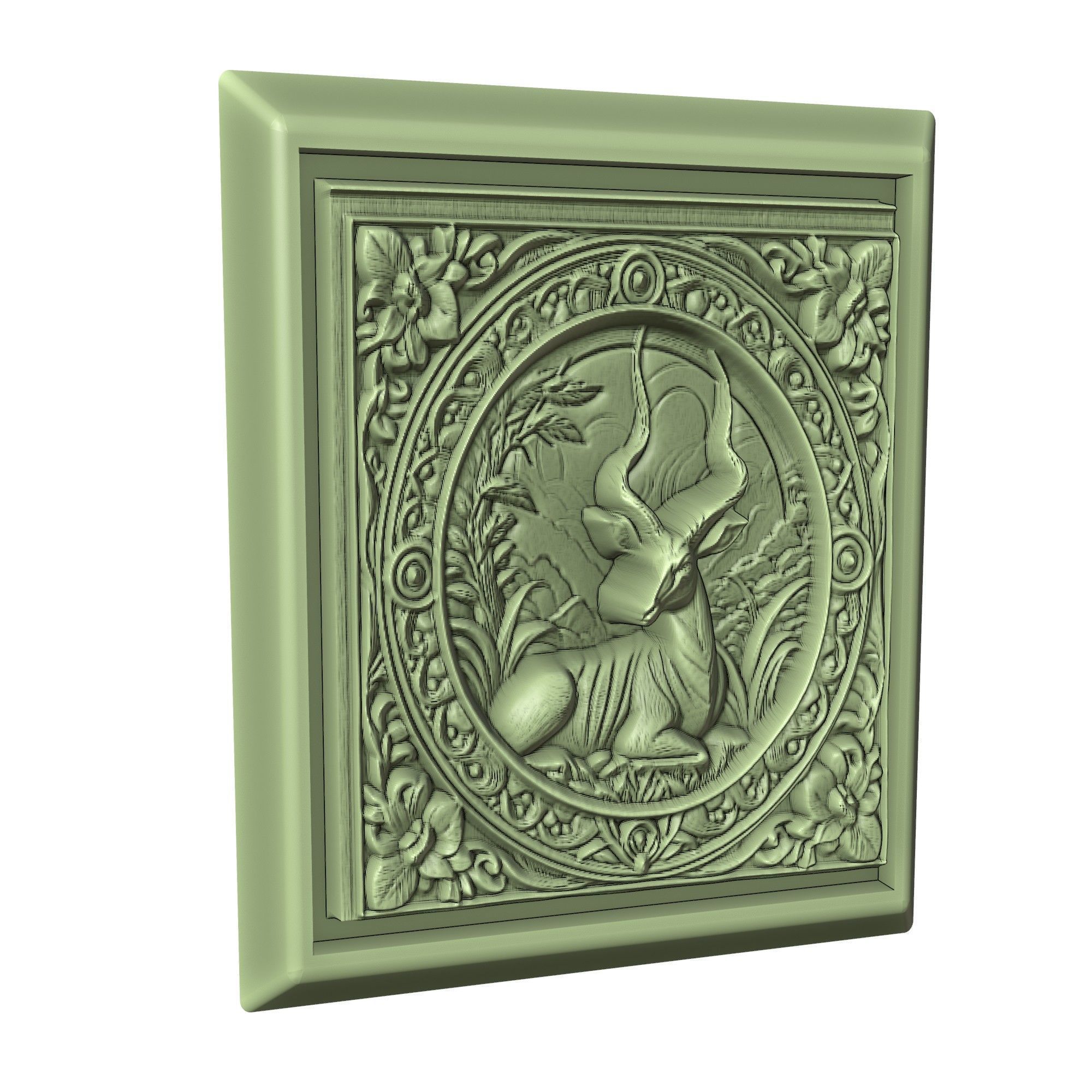 Impala Animal 3D print model_3