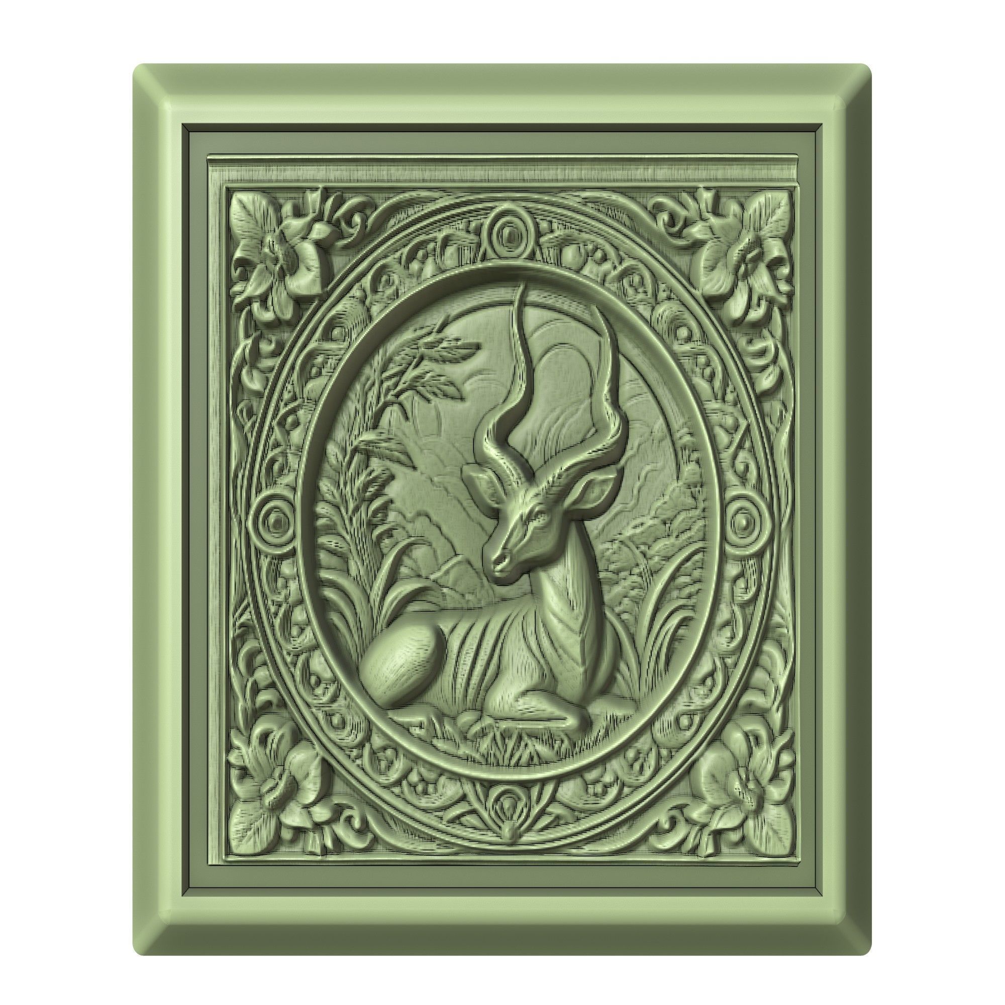 Impala Animal 3D print model_2