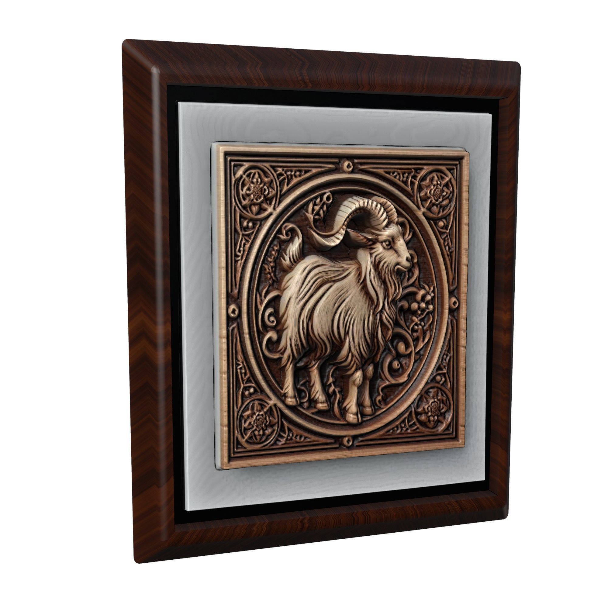 Goat Animal 3D print model_1