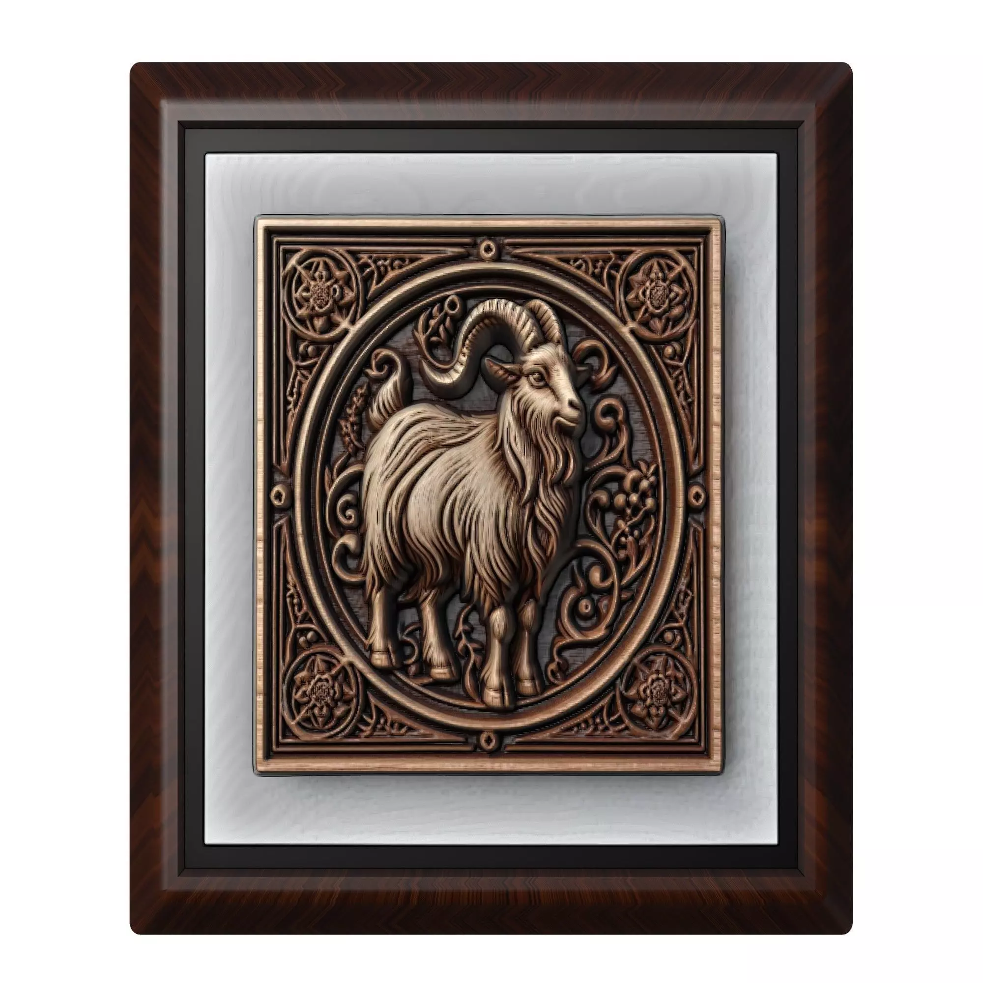 Goat Animal 3D print model_0