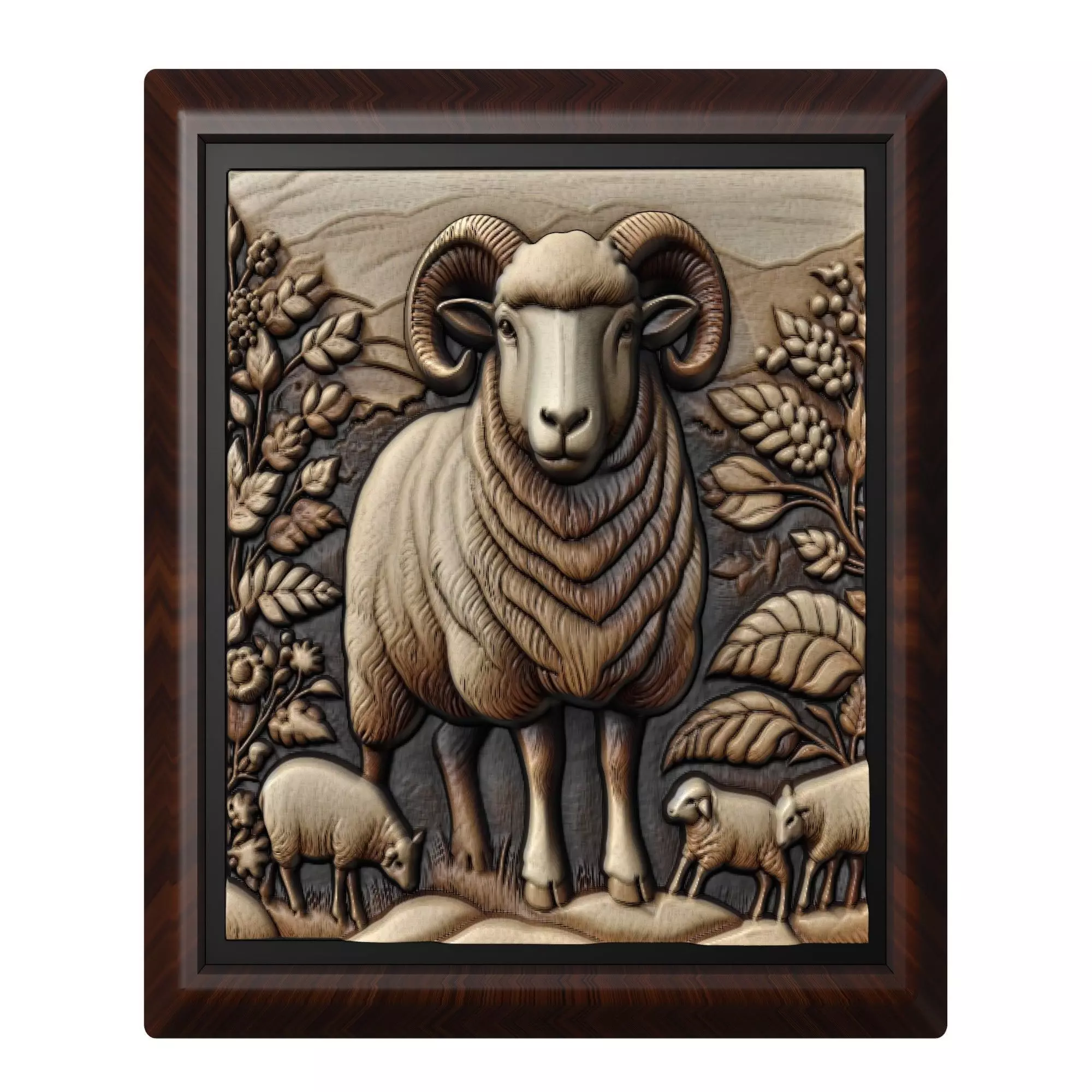 Sheep Animal 3D print model_0