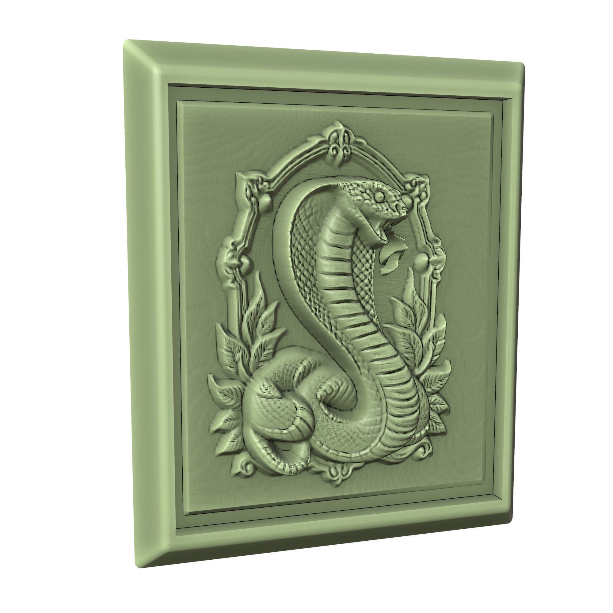 King Cobra Animal 3D print model_3