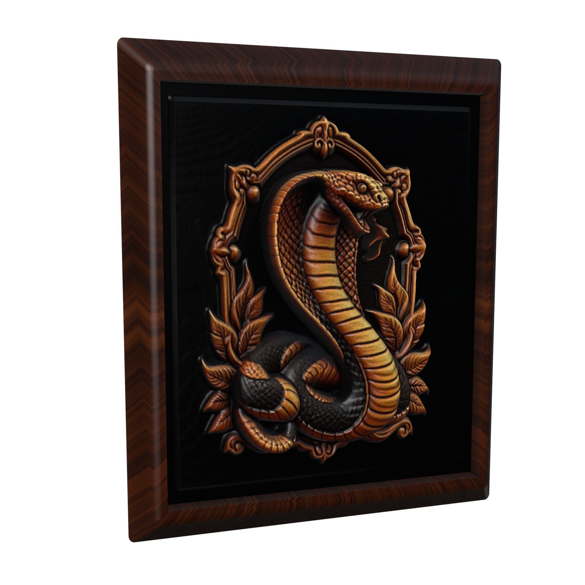 King Cobra Animal 3D print model_1