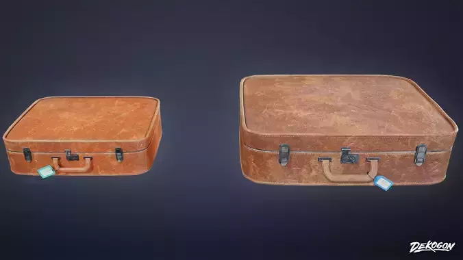 MOTEL - Suitcases 06 - LOW POLY AND NANITE