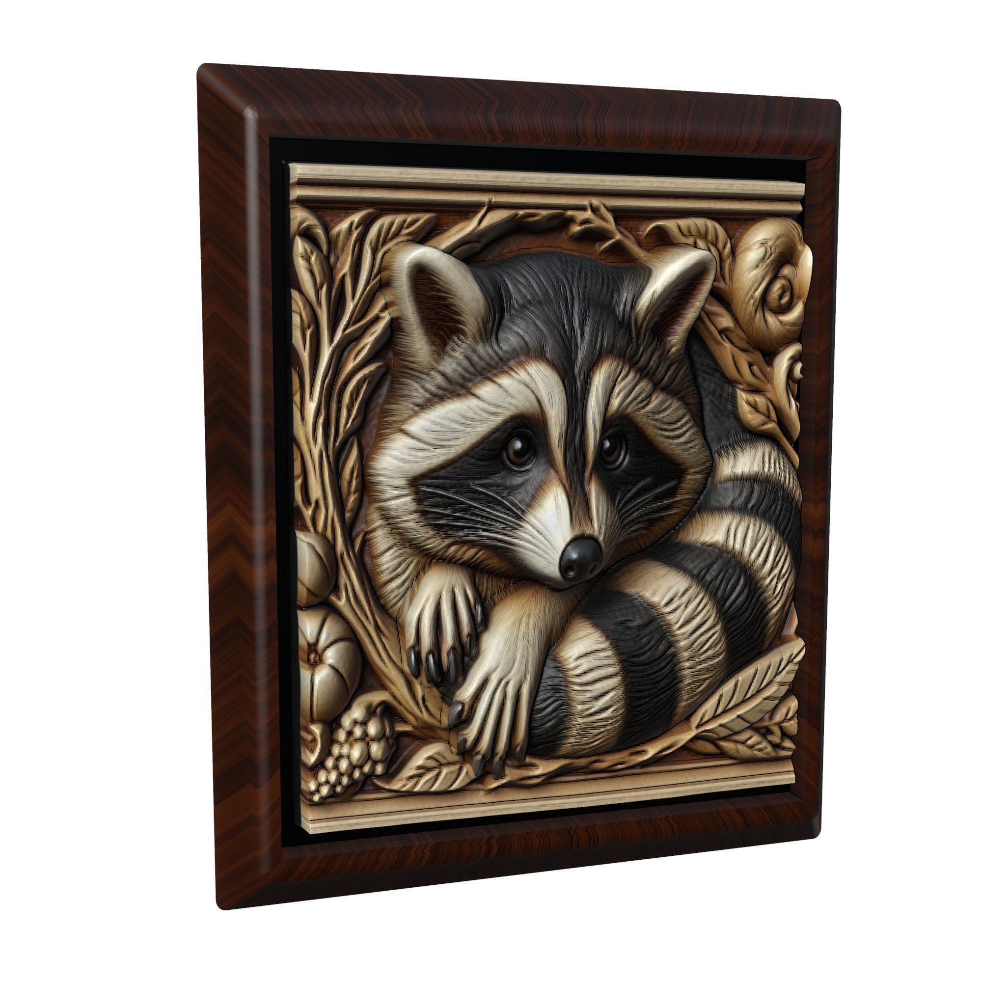 Raccoon Animal 3D print model_1