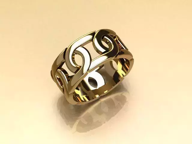 Round Ring 3dm stl obj 3D print model