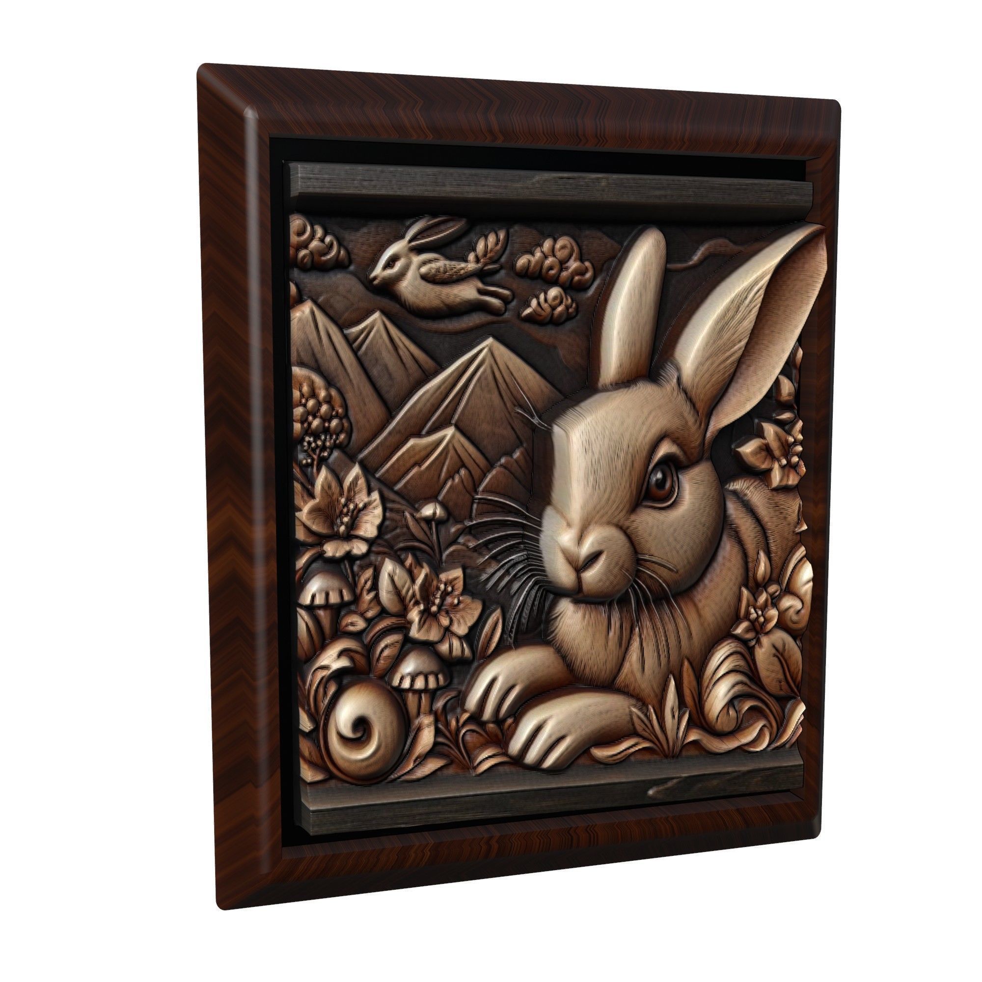 Rabbit Animal 3D print model_1