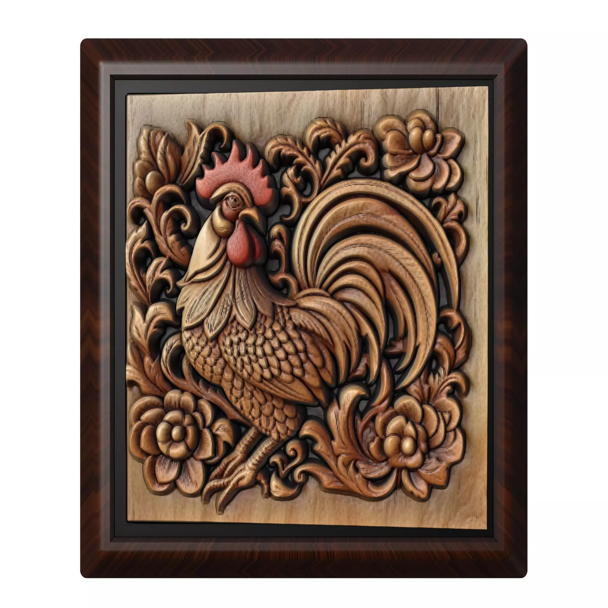 Chicken Animal 3D print model_0