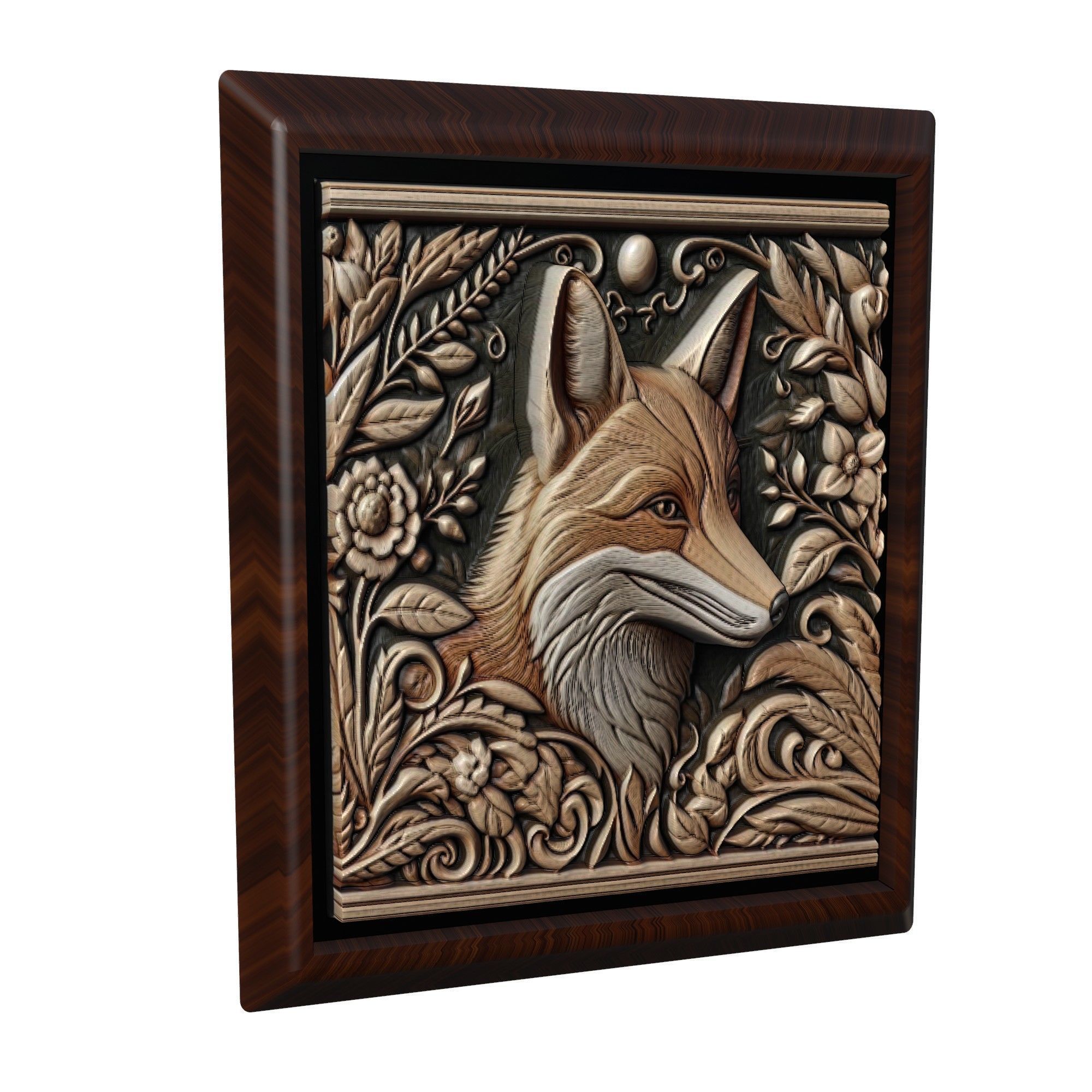 Fox Animal 3D print model_1