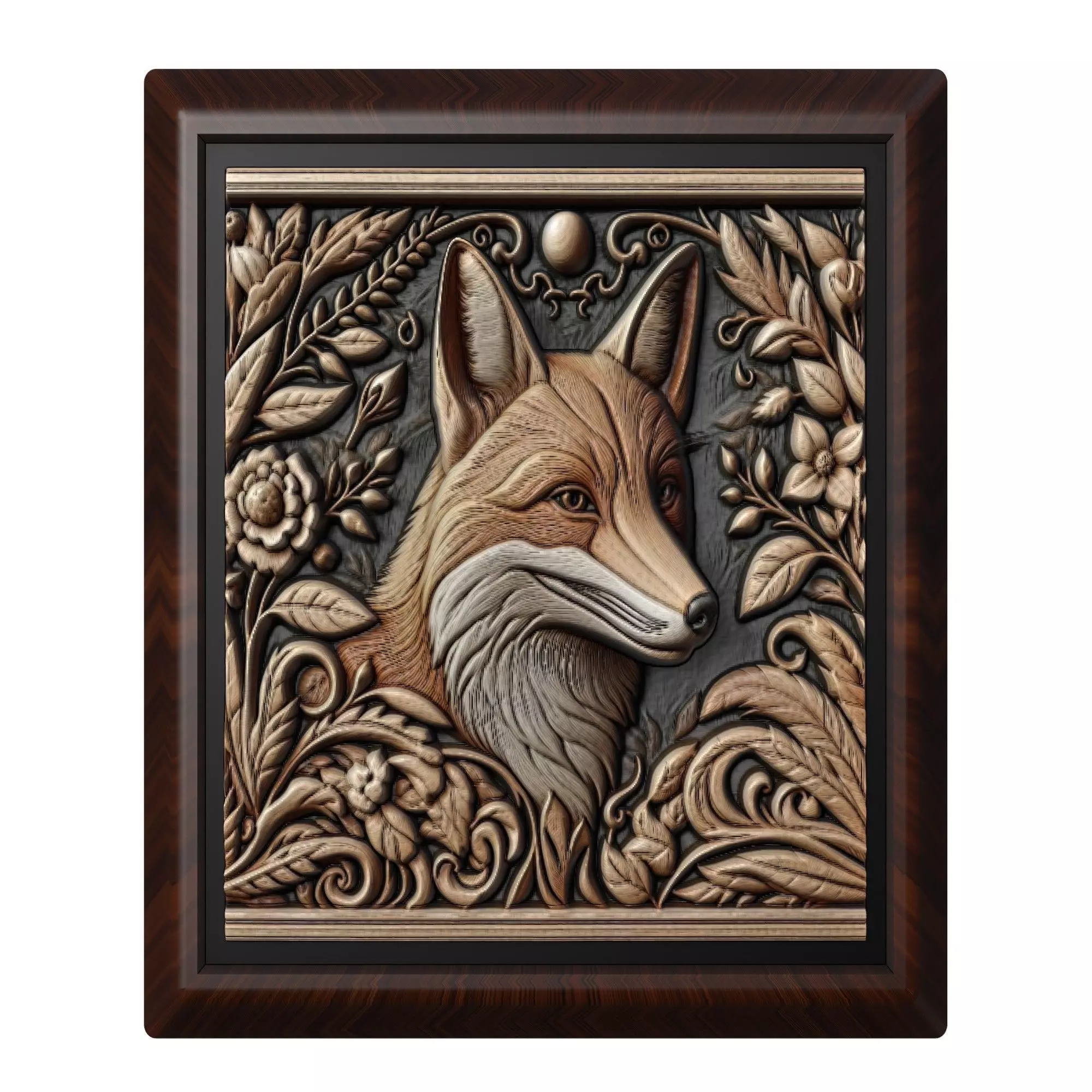 Fox Animal 3D print model_0