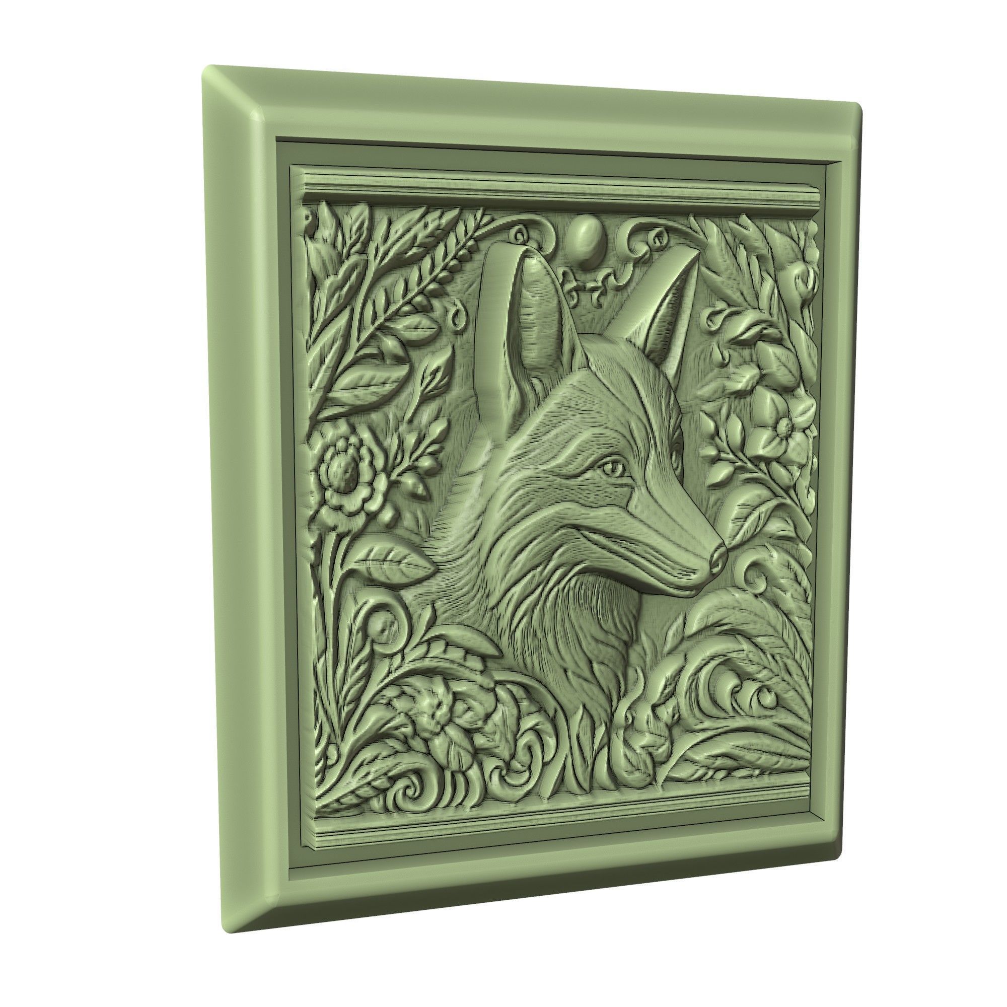 Fox Animal 3D print model_3
