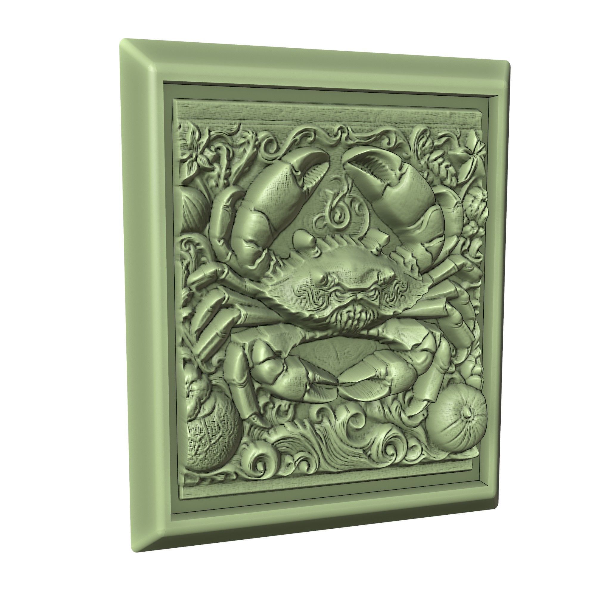 Crab Animal 3D print model_3